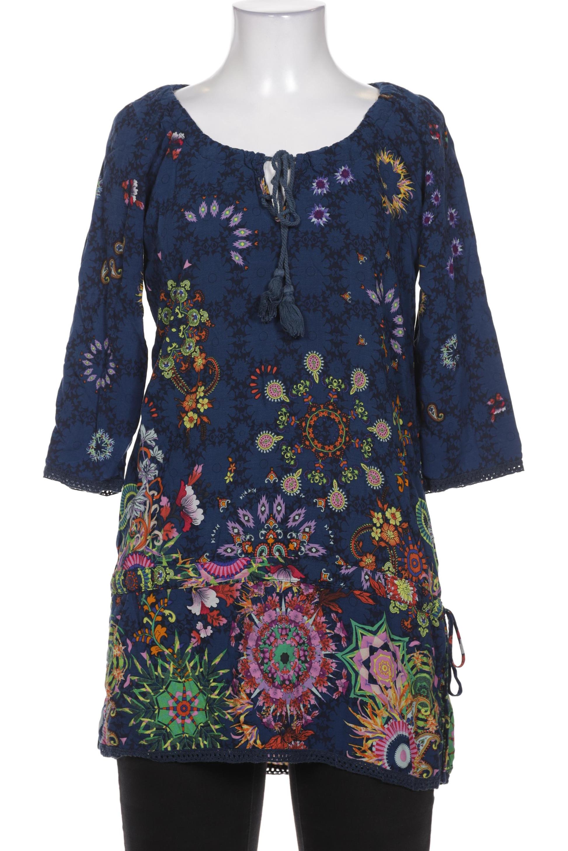 

Desigual Damen Bluse, marineblau, Gr. 36