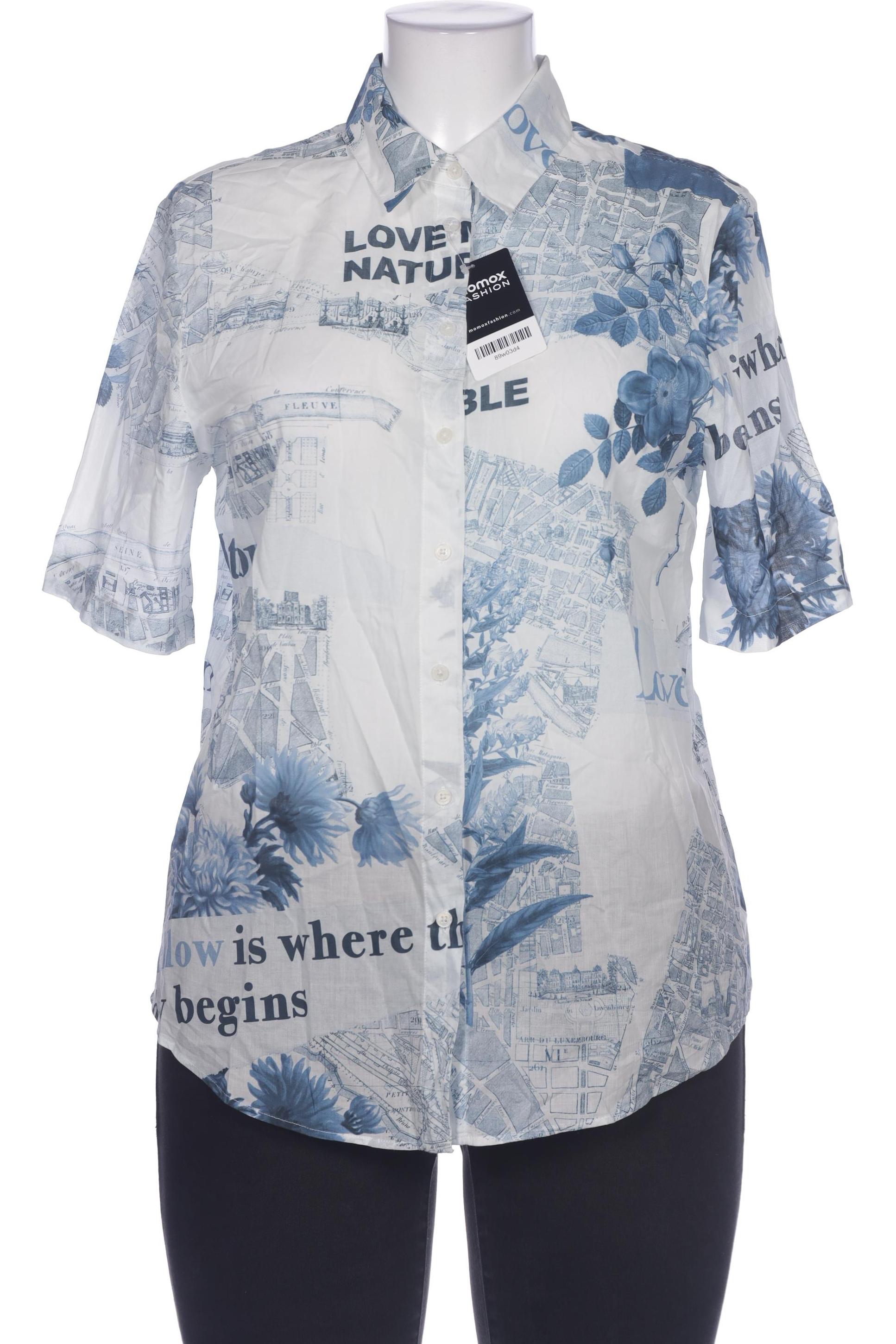 

Desigual Damen Bluse, blau, Gr. 44