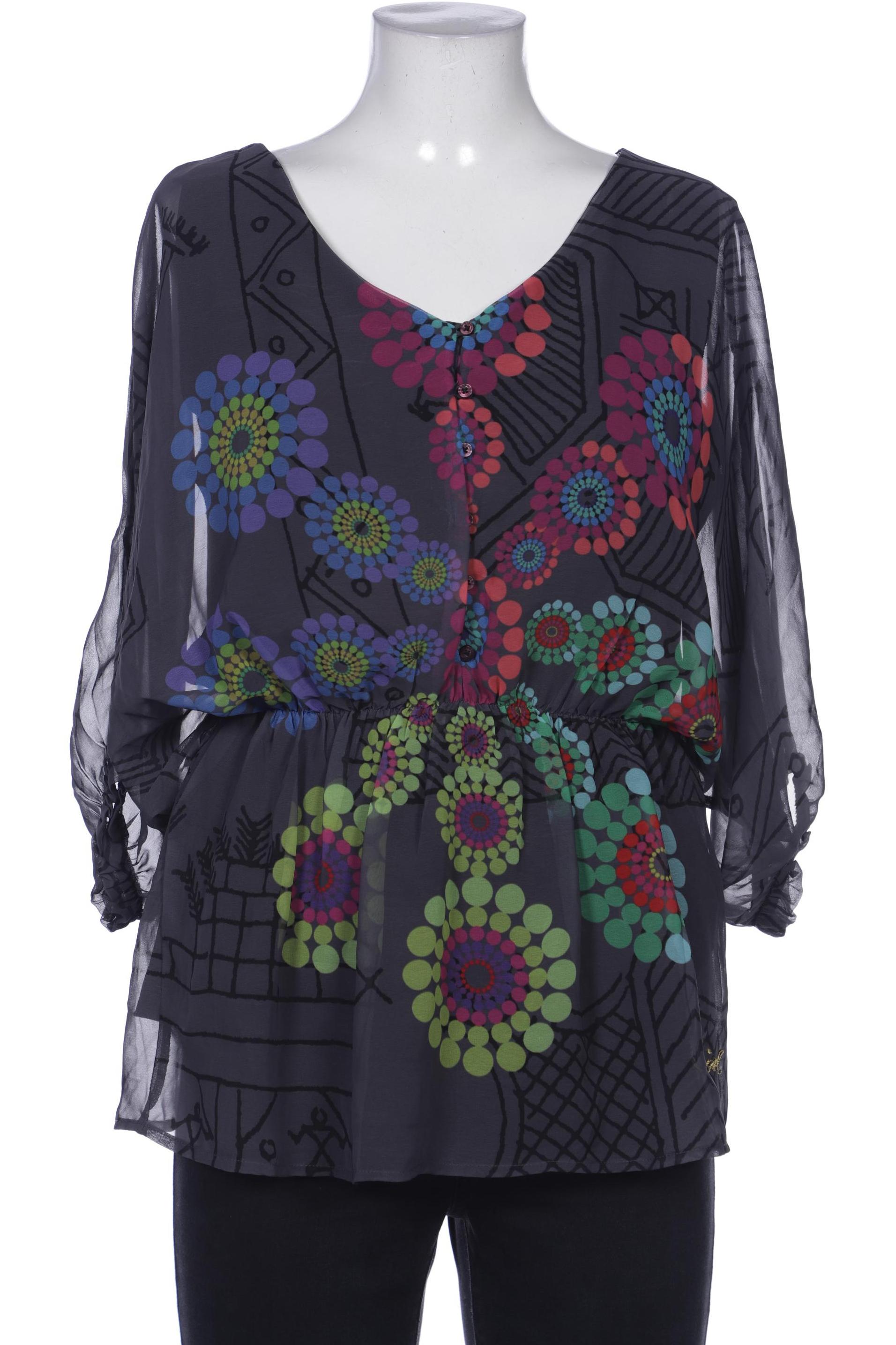 

Desigual Damen Bluse, grau, Gr. 42