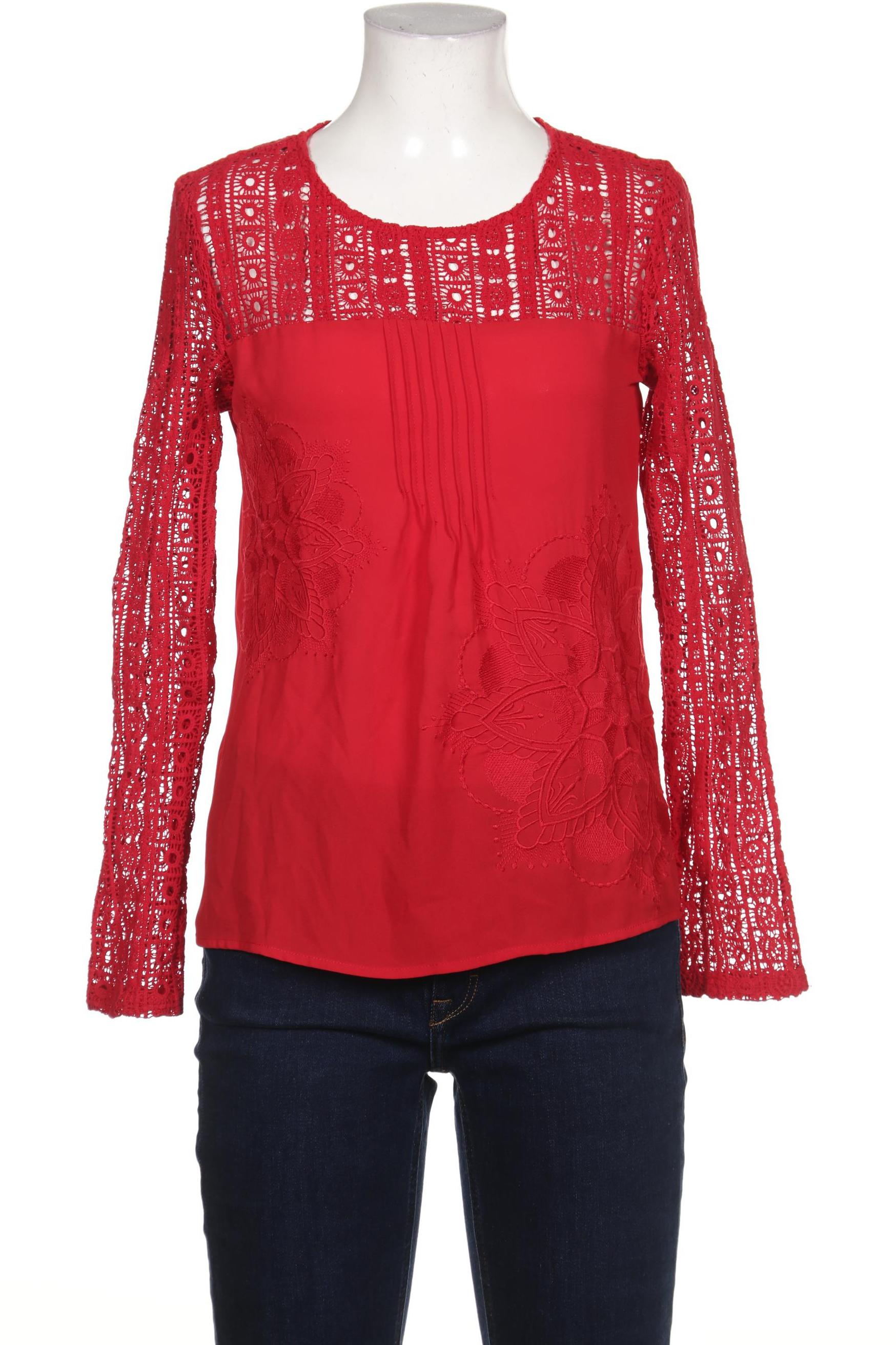 

Desigual Damen Bluse, rot, Gr. 34