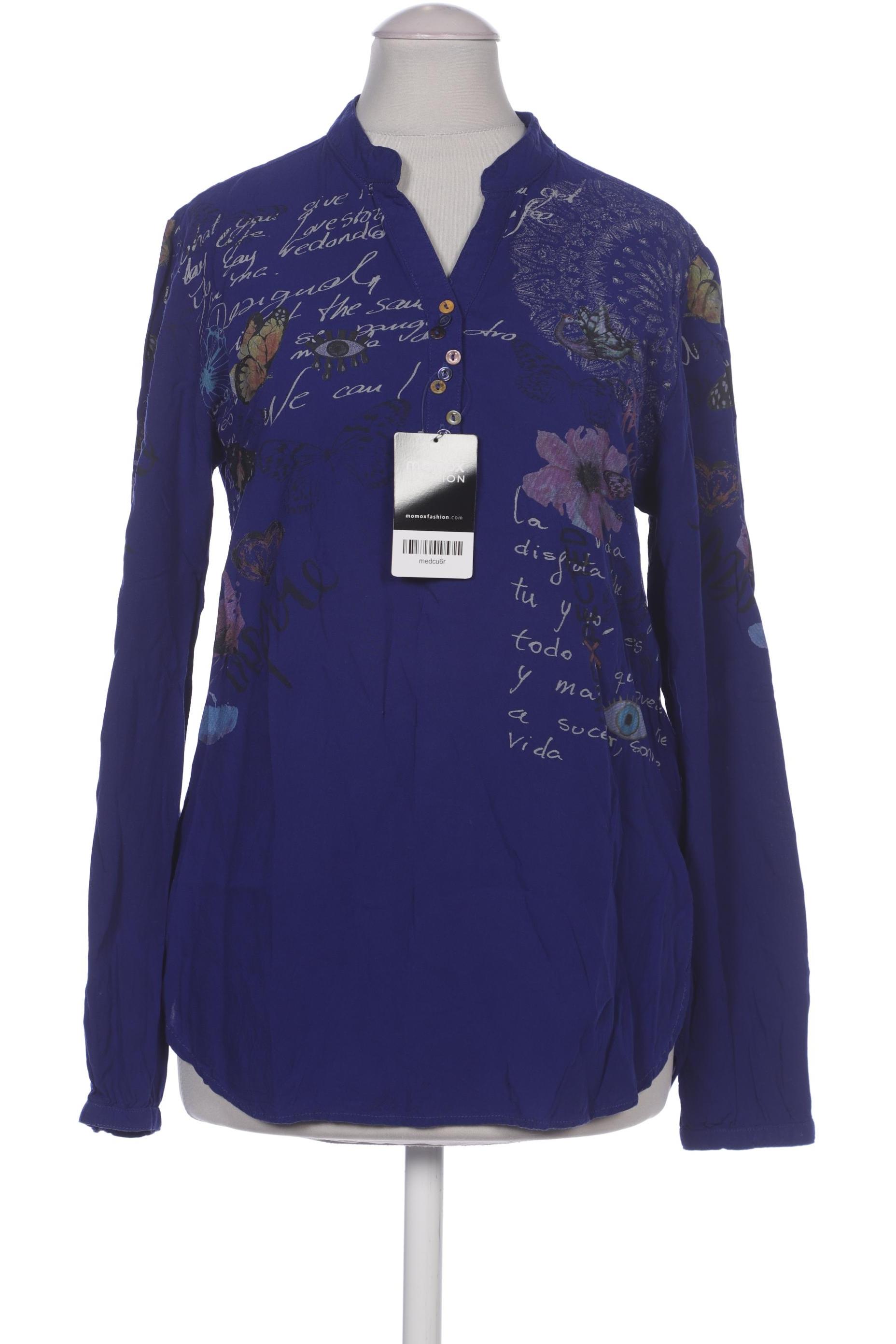 

Desigual Damen Bluse, marineblau, Gr. 36