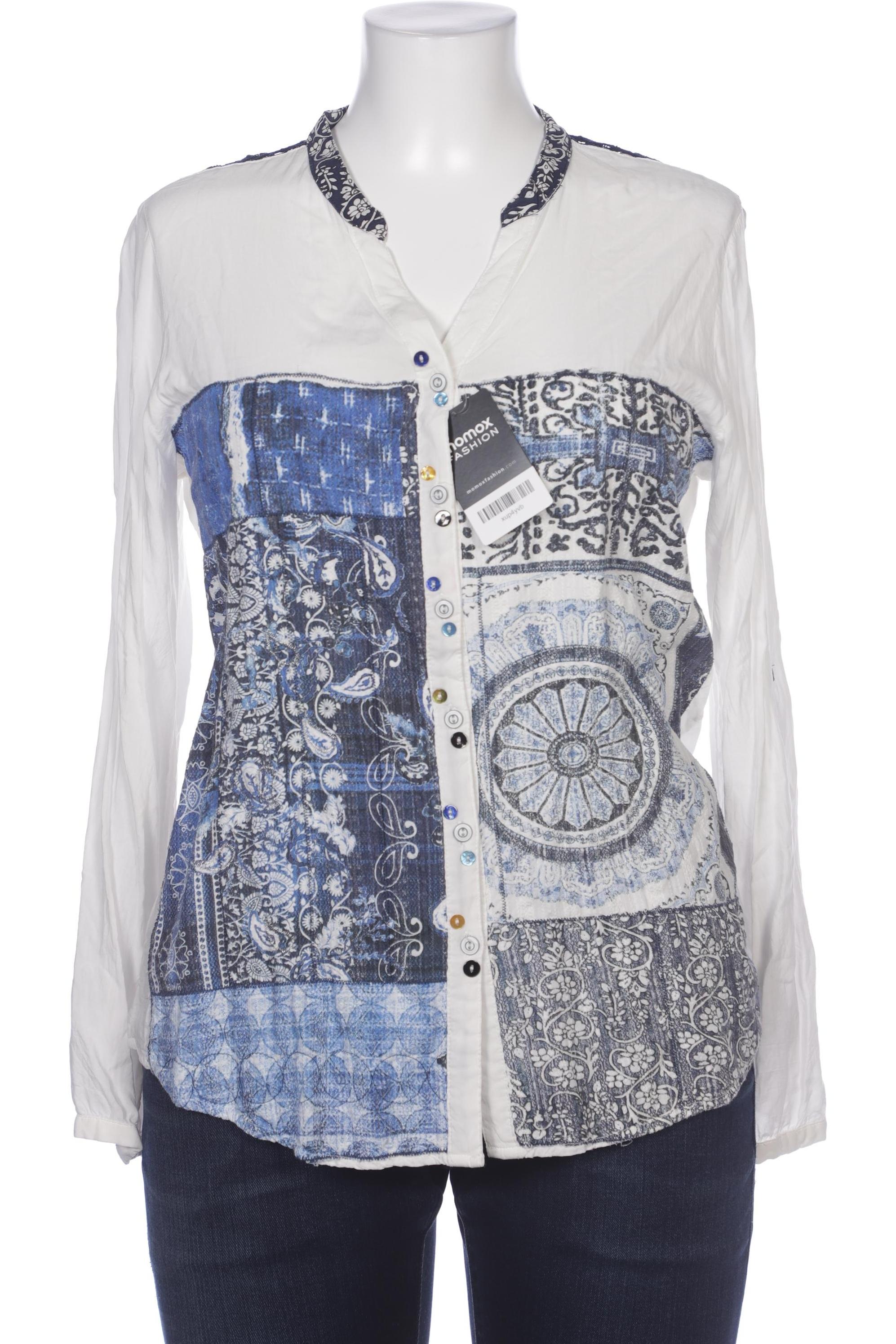 

Desigual Damen Bluse, weiß, Gr. 46