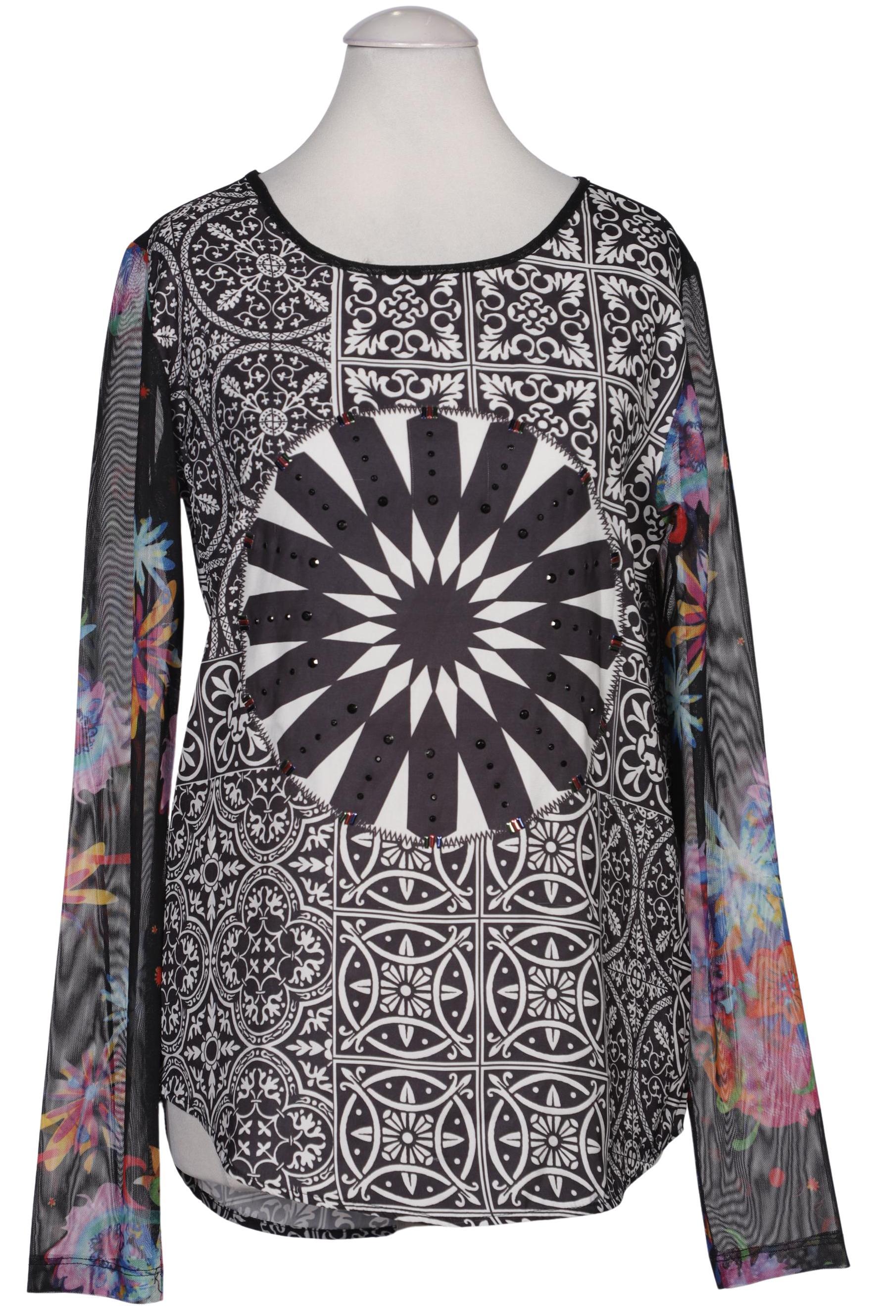 

Desigual Damen Bluse, schwarz, Gr. 36