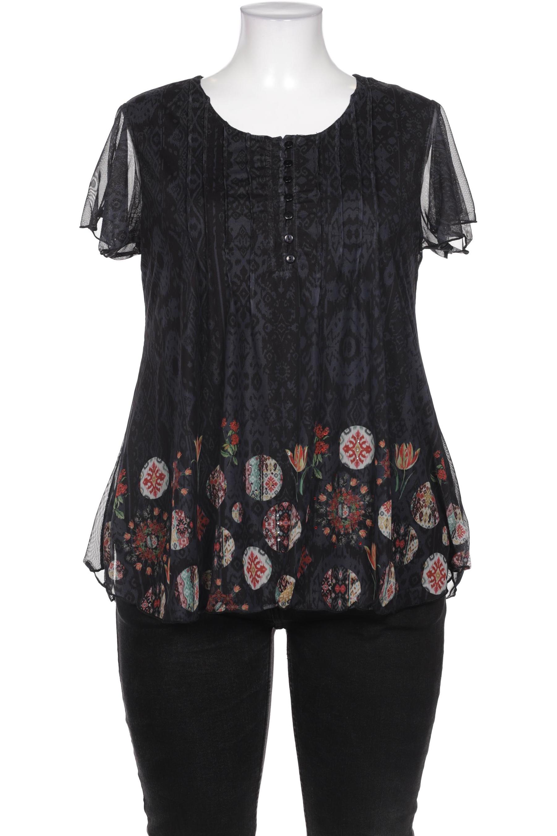 

Desigual Damen Bluse, marineblau, Gr. 44