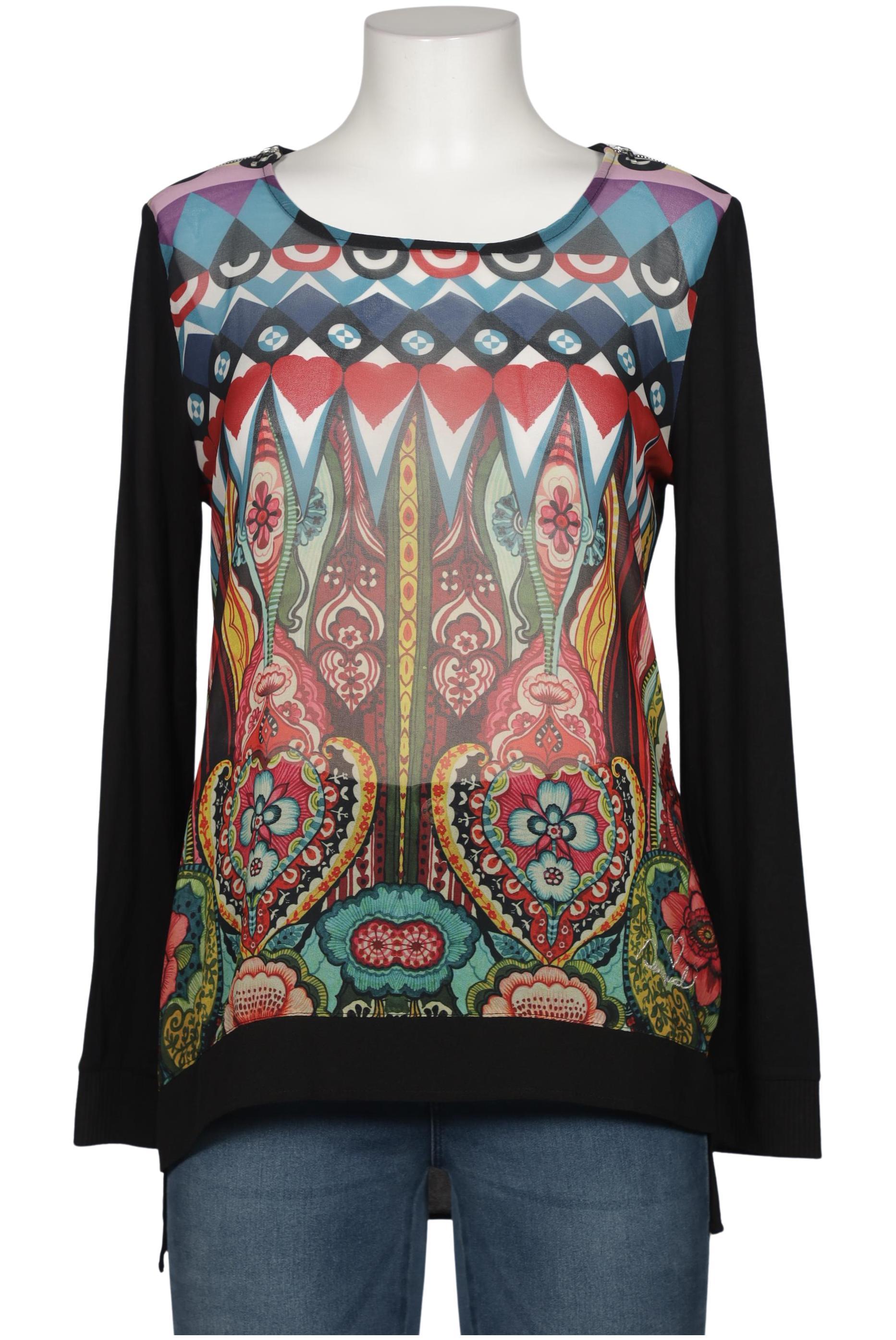 

Desigual Damen Bluse, schwarz, Gr. 42