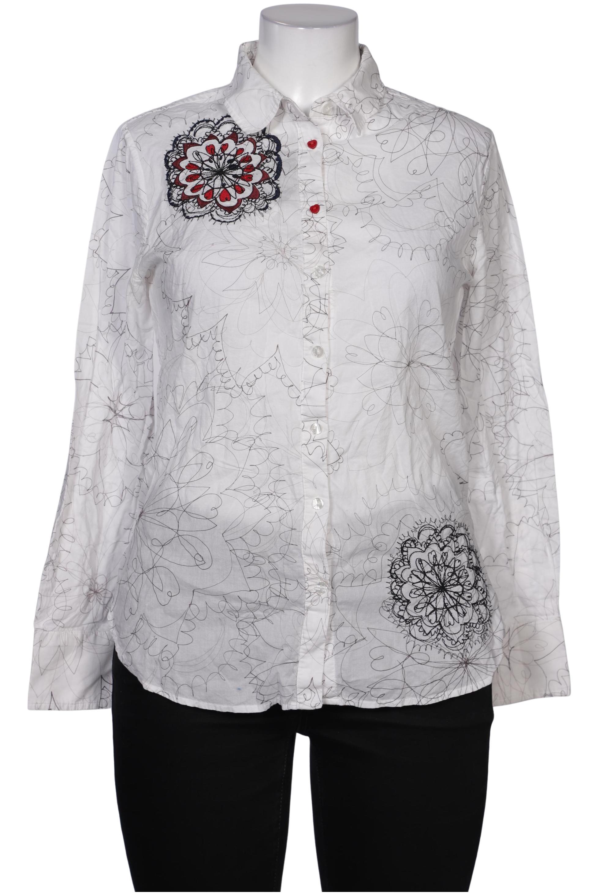 

Desigual Damen Bluse, weiß, Gr. 38