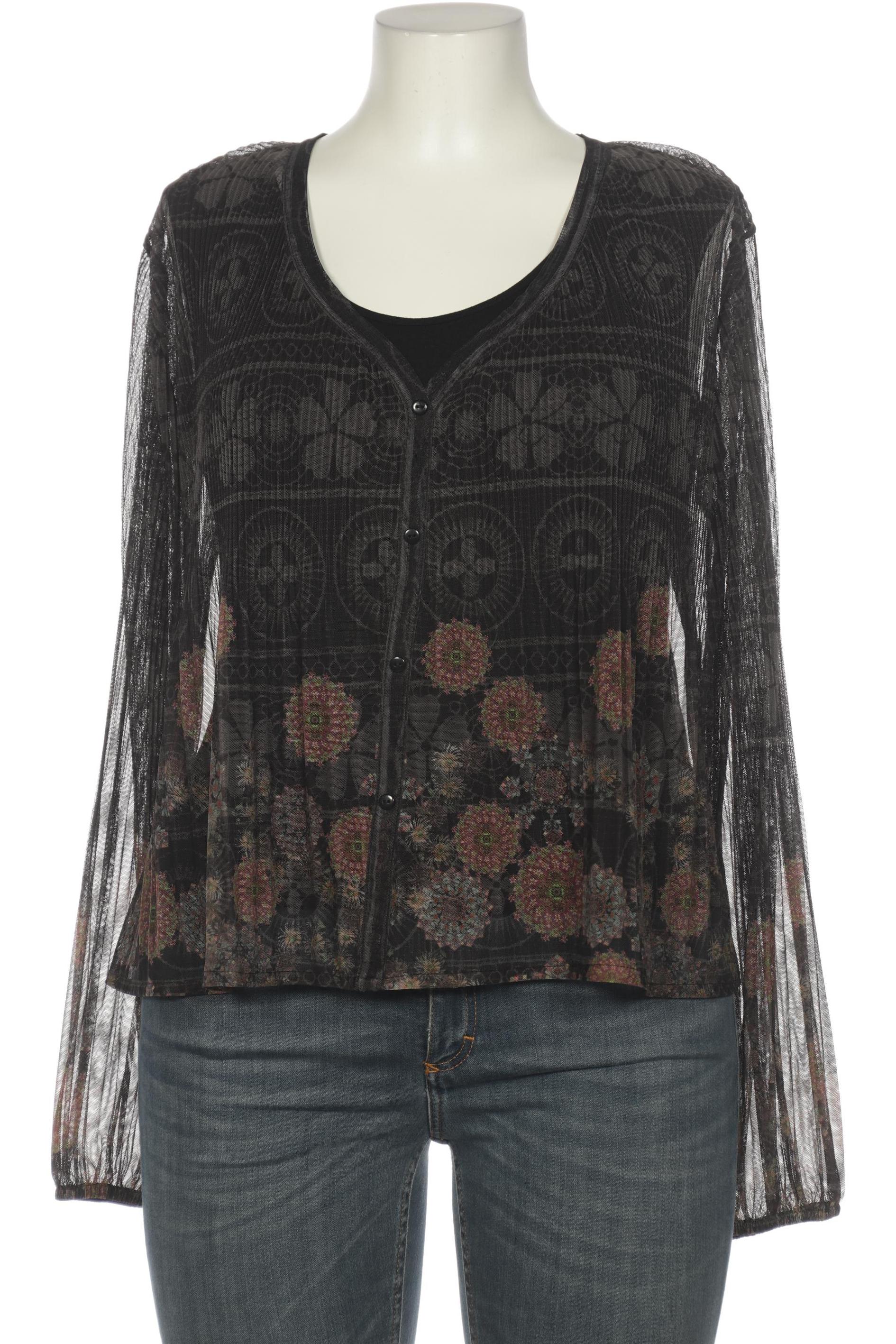 

Desigual Damen Bluse, schwarz, Gr. 42