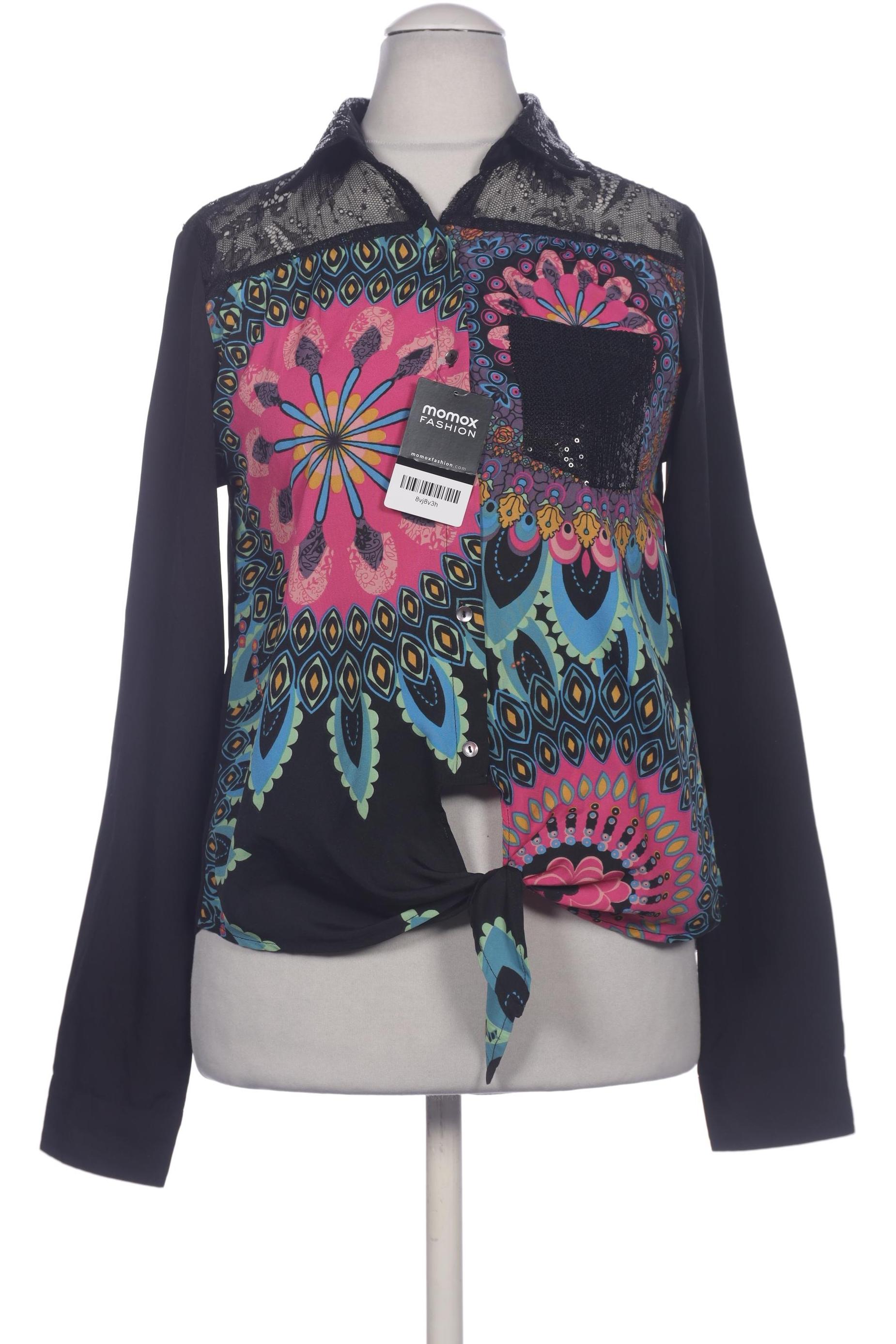 

Desigual Damen Bluse, schwarz, Gr. 38