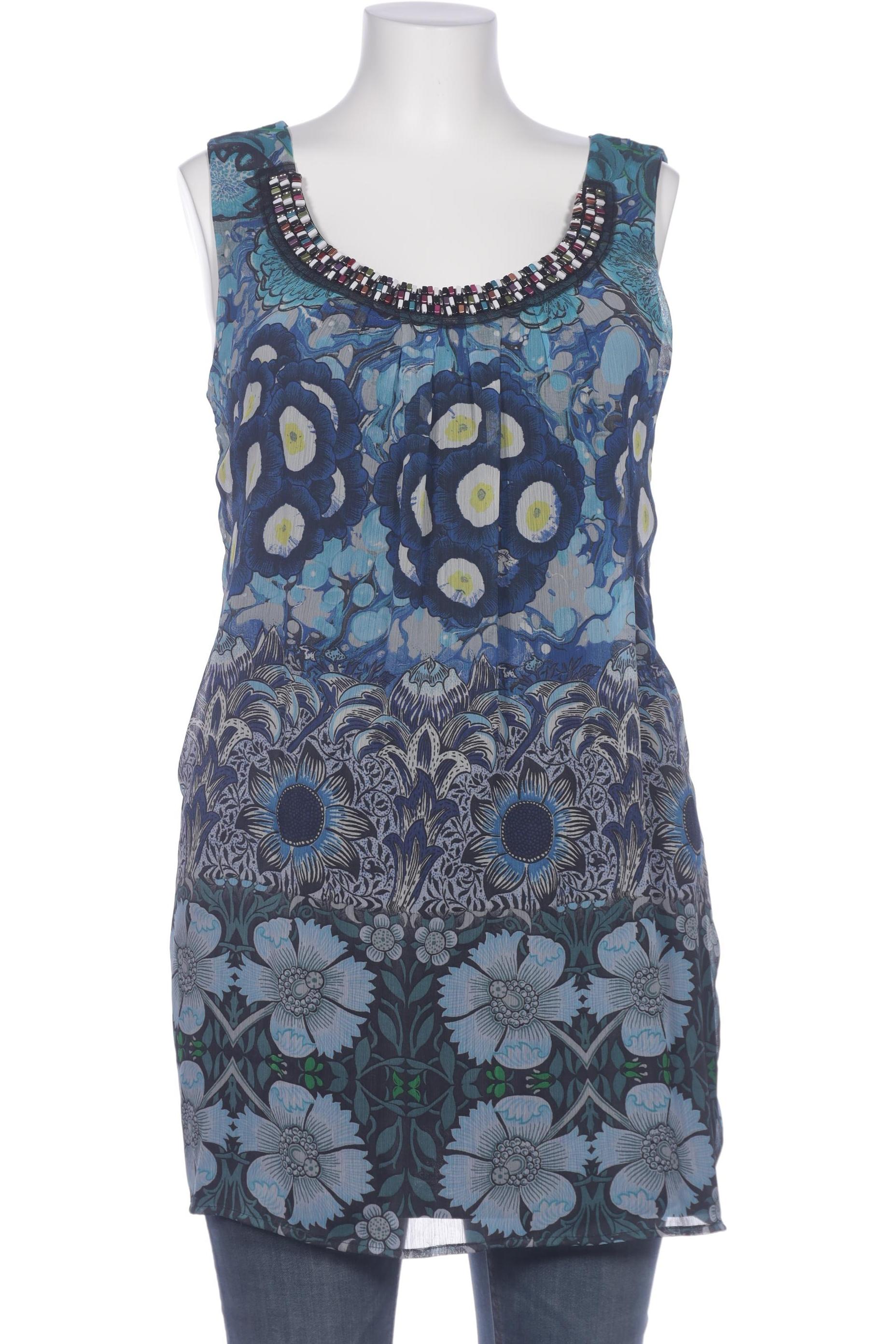 

Desigual Damen Bluse, blau, Gr. 42