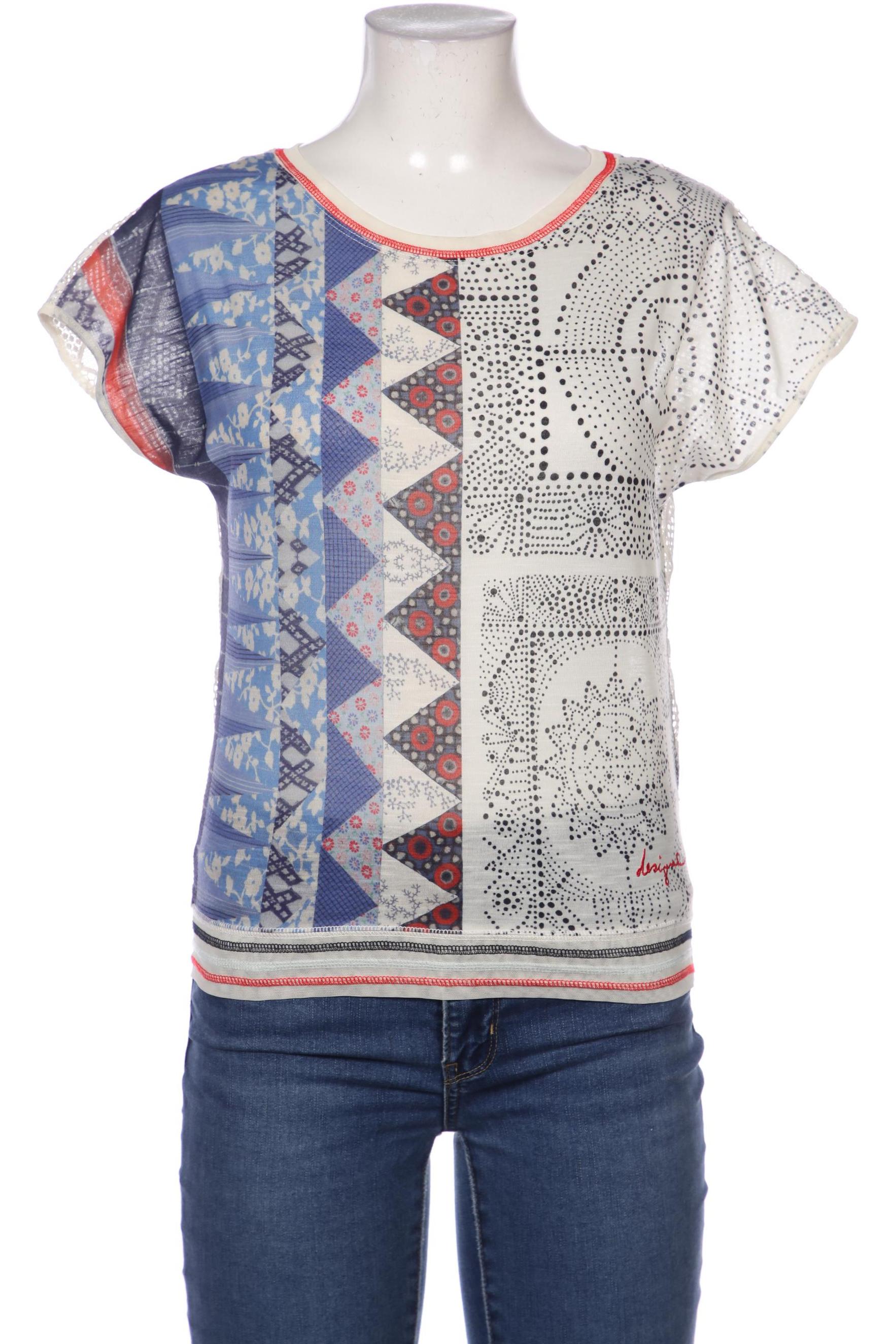 

Desigual Damen Bluse, cremeweiß, Gr. 36