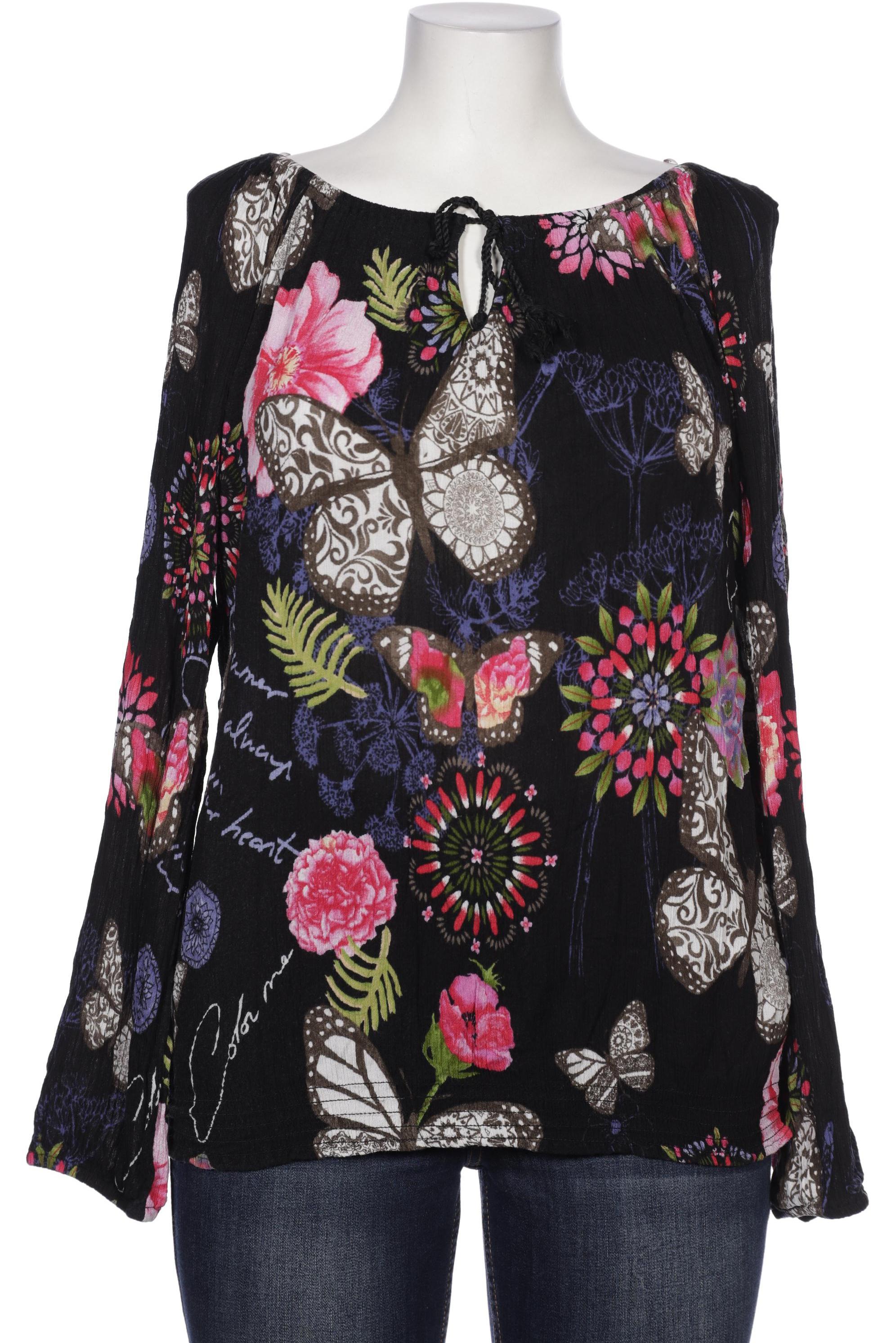 

Desigual Damen Bluse, schwarz, Gr. 44