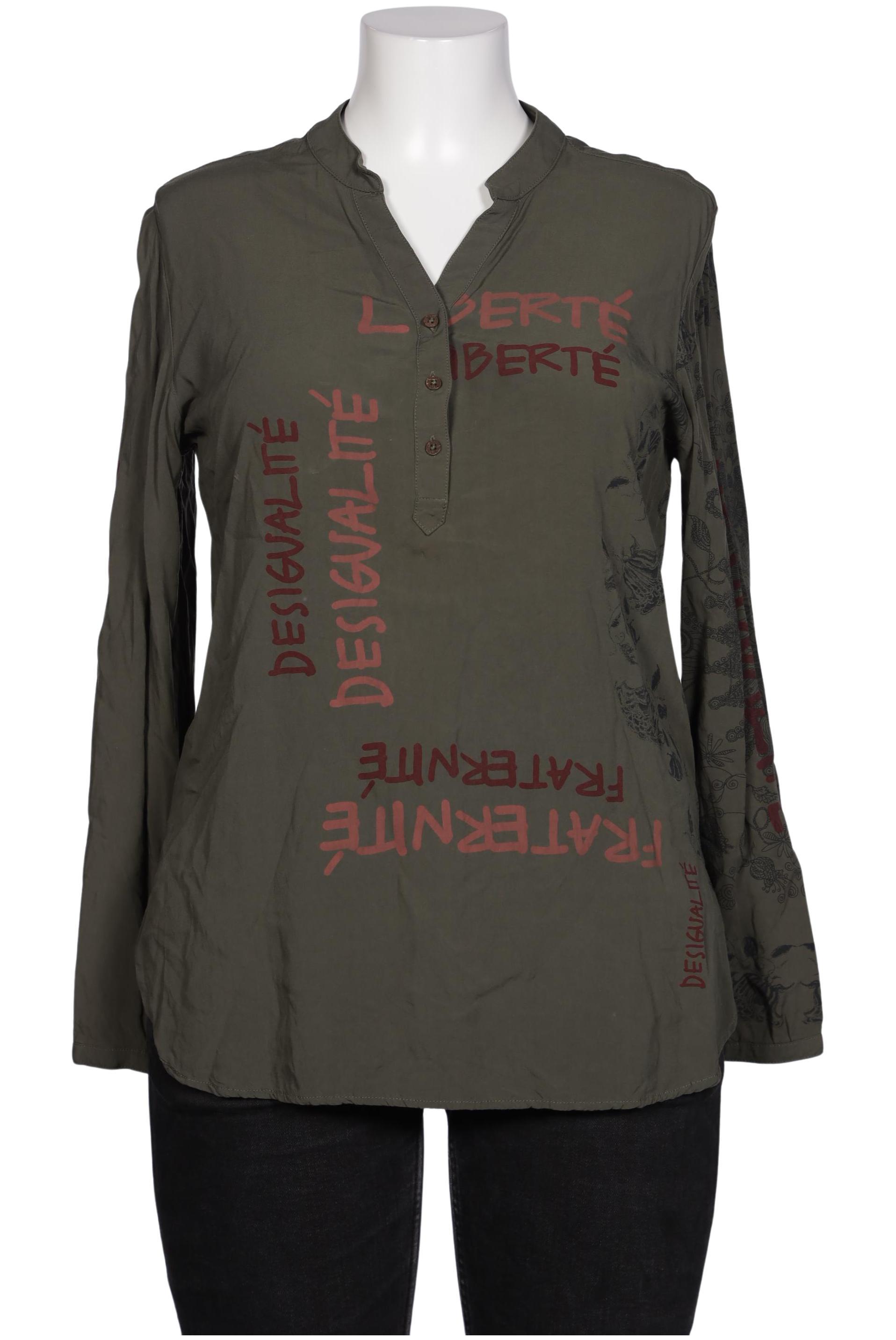

Desigual Damen Bluse, grün, Gr. 44