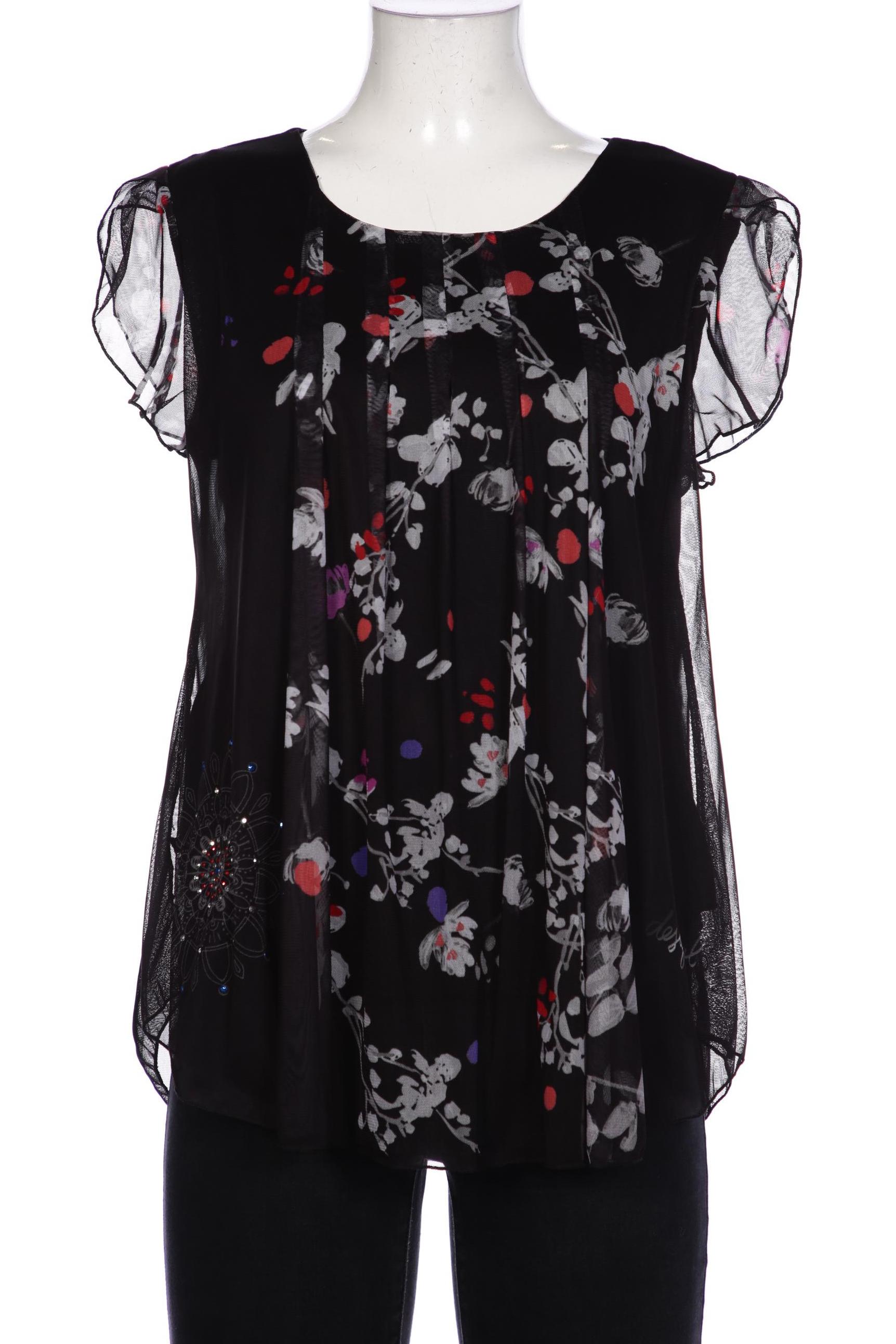 

Desigual Damen Bluse, schwarz, Gr. 42