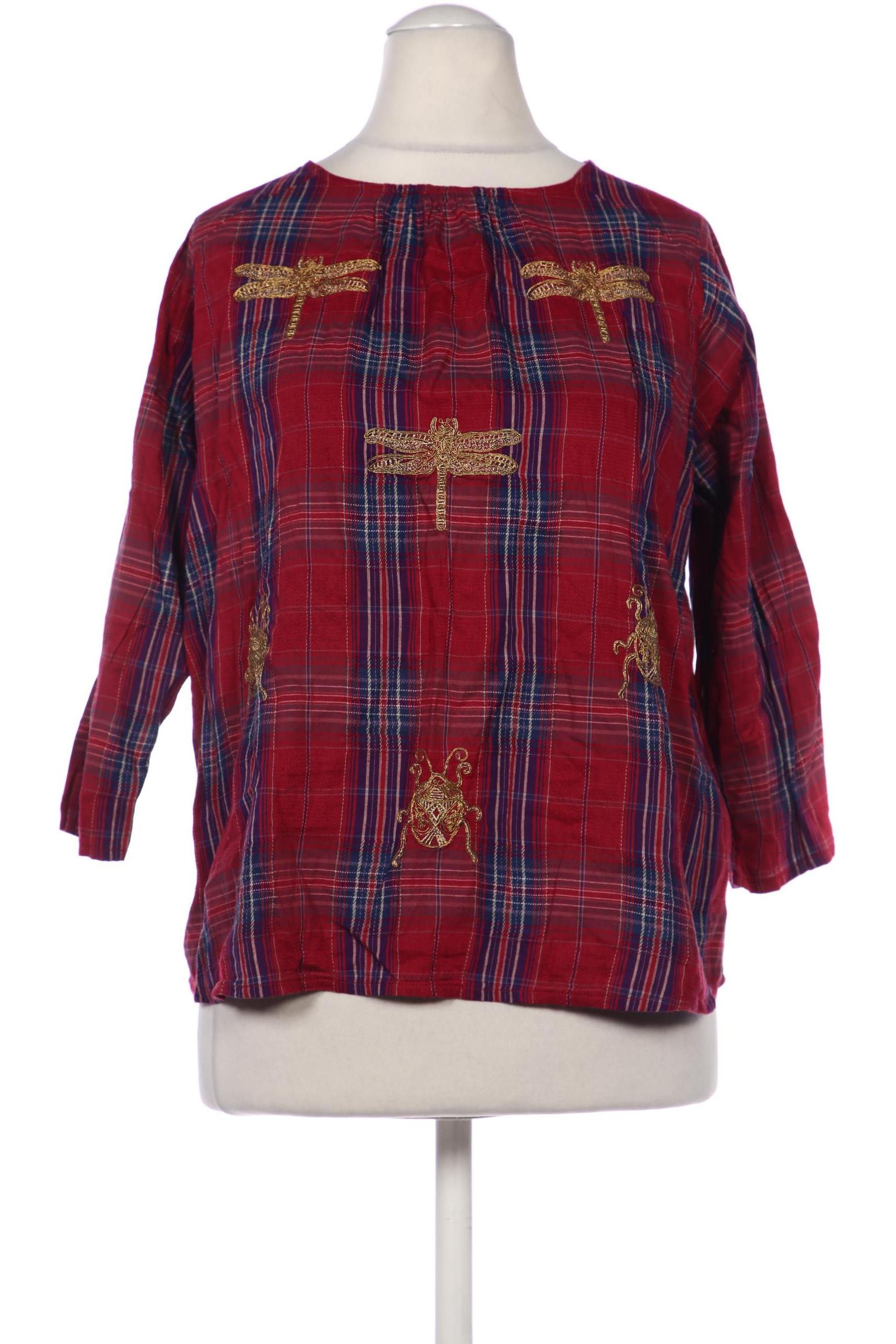 

Desigual Damen Bluse, bordeaux, Gr. 34