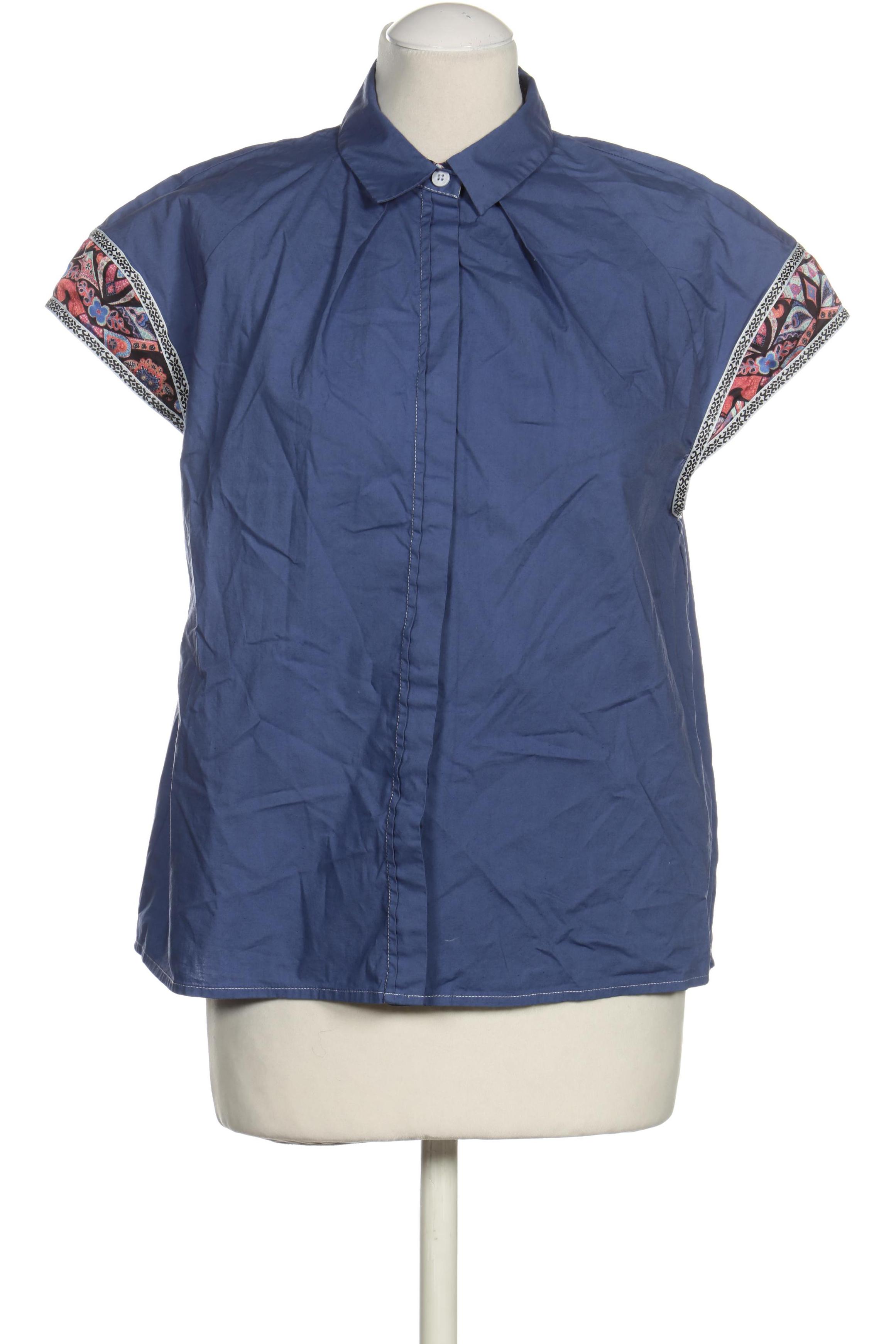 

Desigual Damen Bluse, blau, Gr. 38