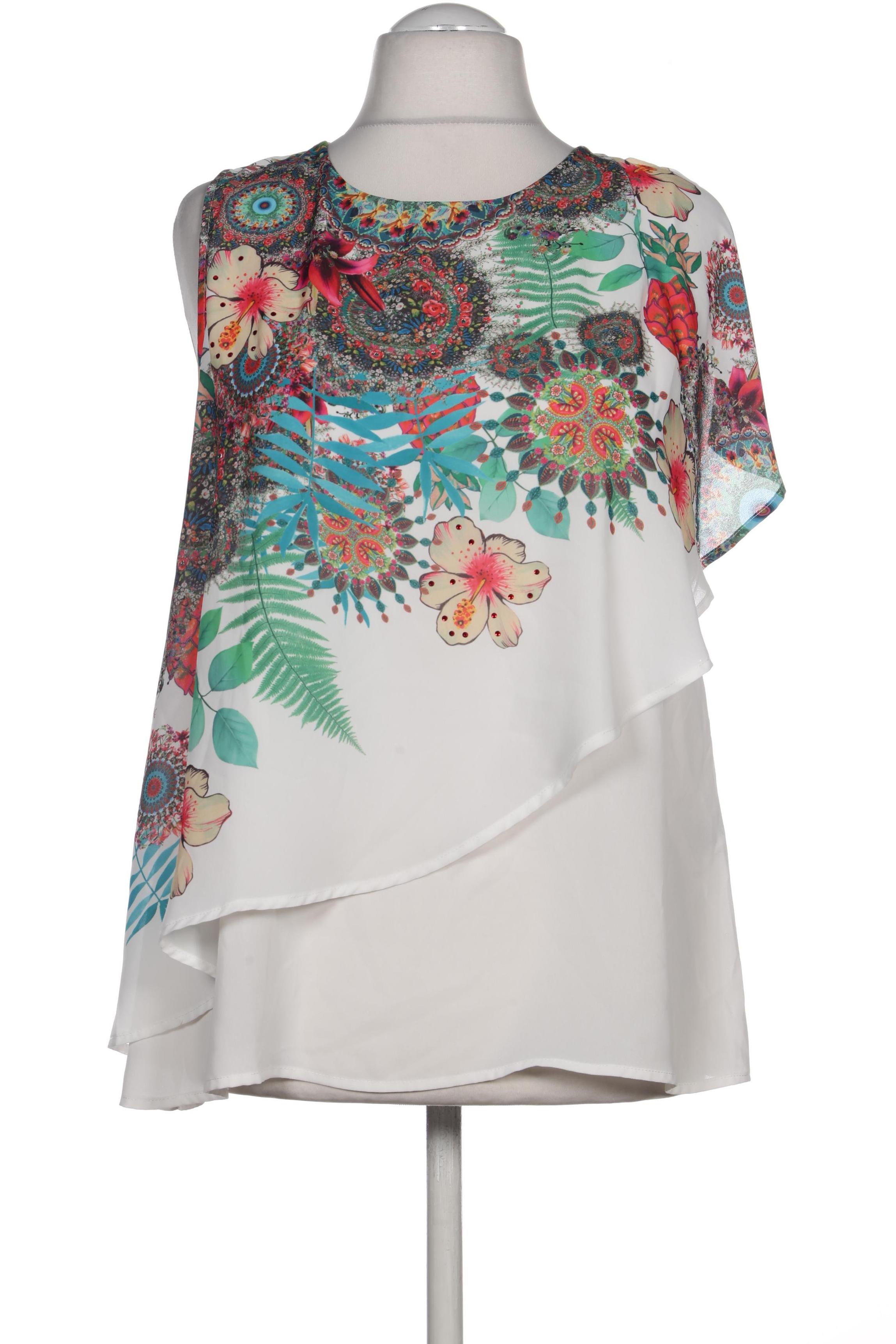 

Desigual Damen Bluse, weiß, Gr. 46
