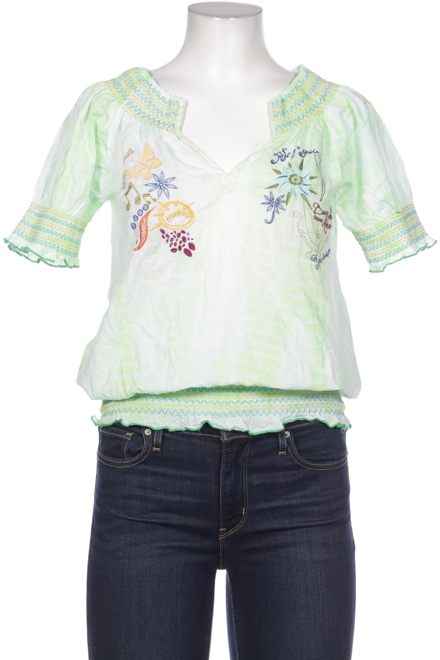 

Desigual Damen Bluse, grün, Gr. 42