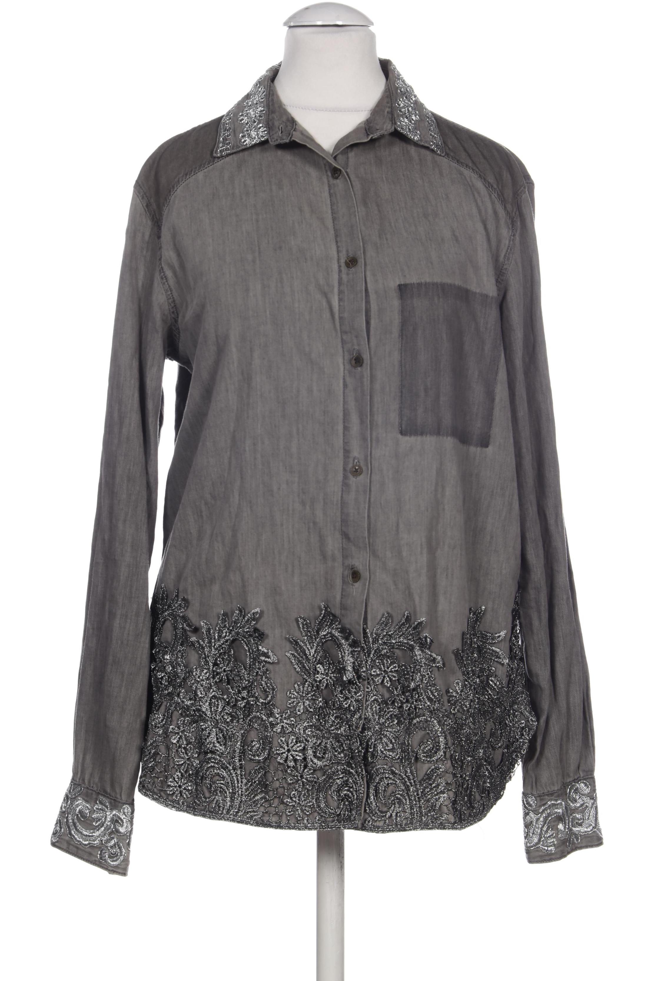 

Desigual Damen Bluse, grau, Gr.