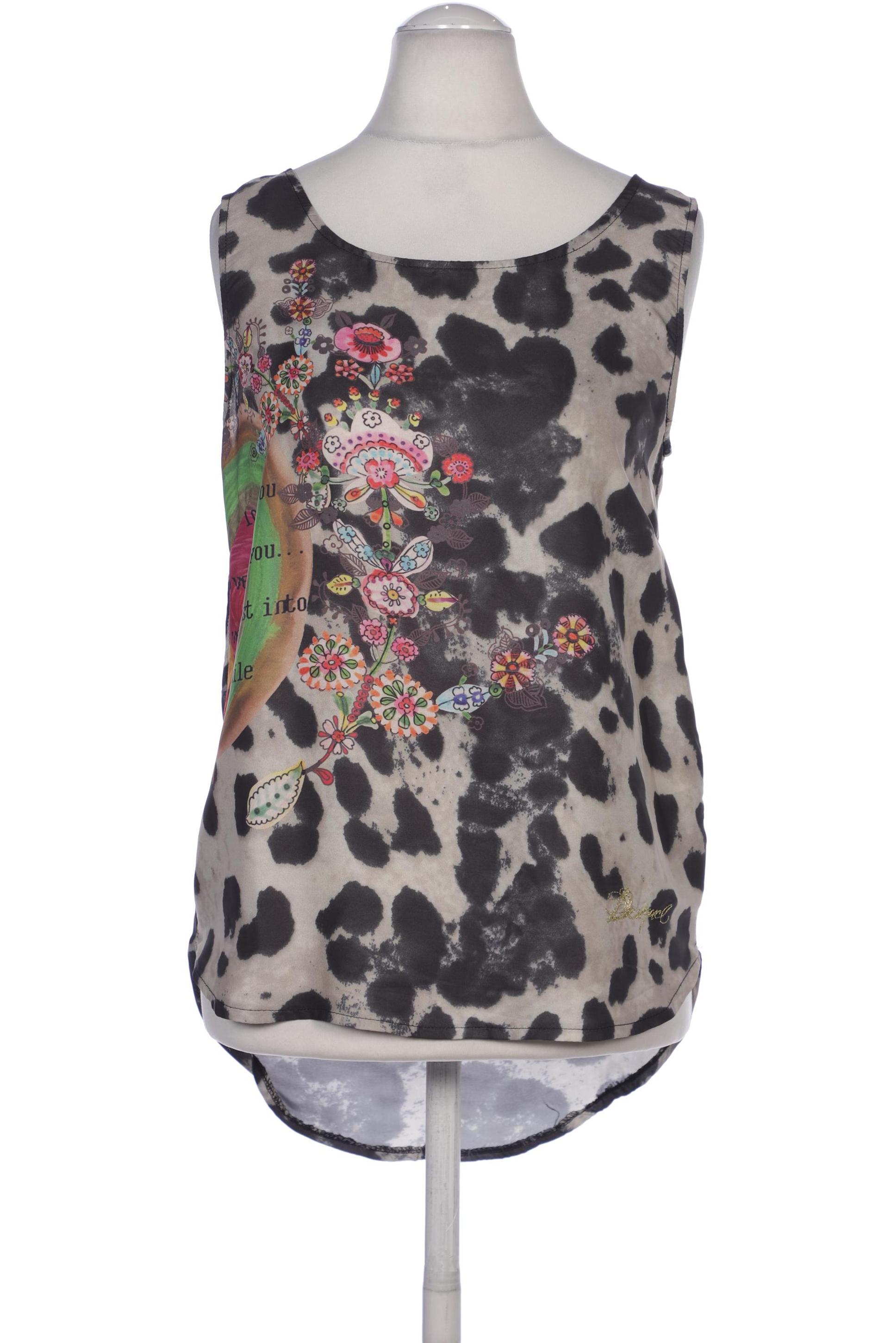 

Desigual Damen Bluse, beige, Gr. 38