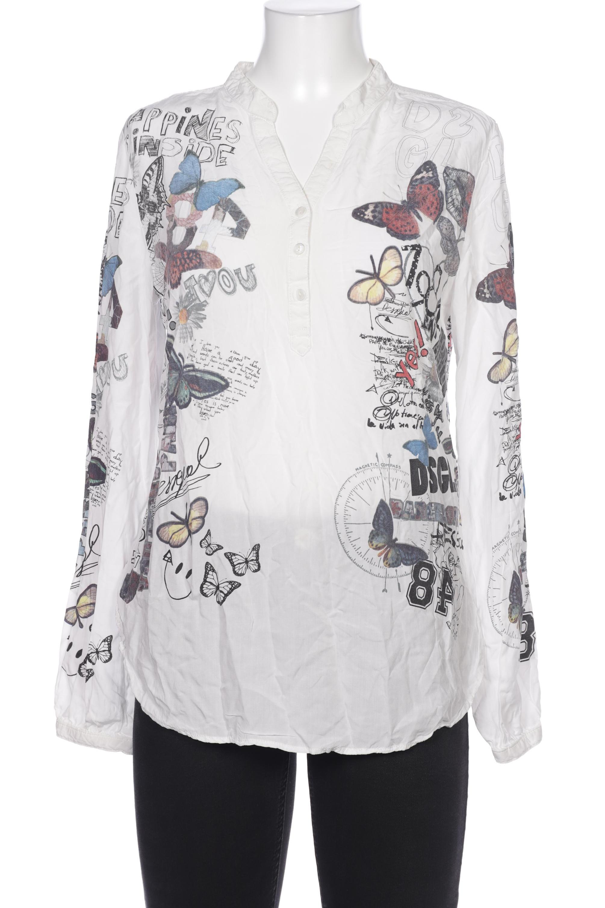 

Desigual Damen Bluse, weiß