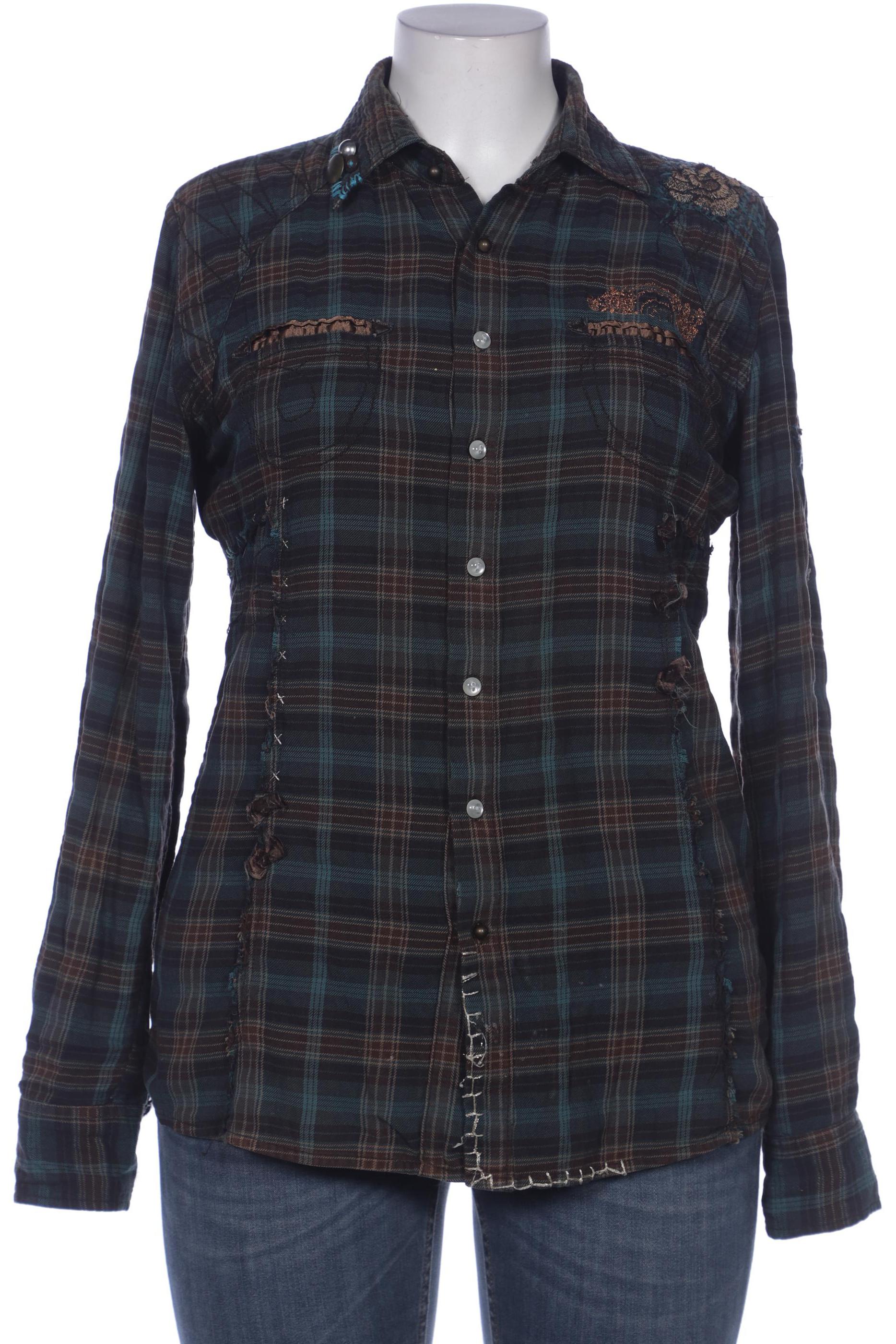 

Desigual Damen Bluse, türkis, Gr. 42