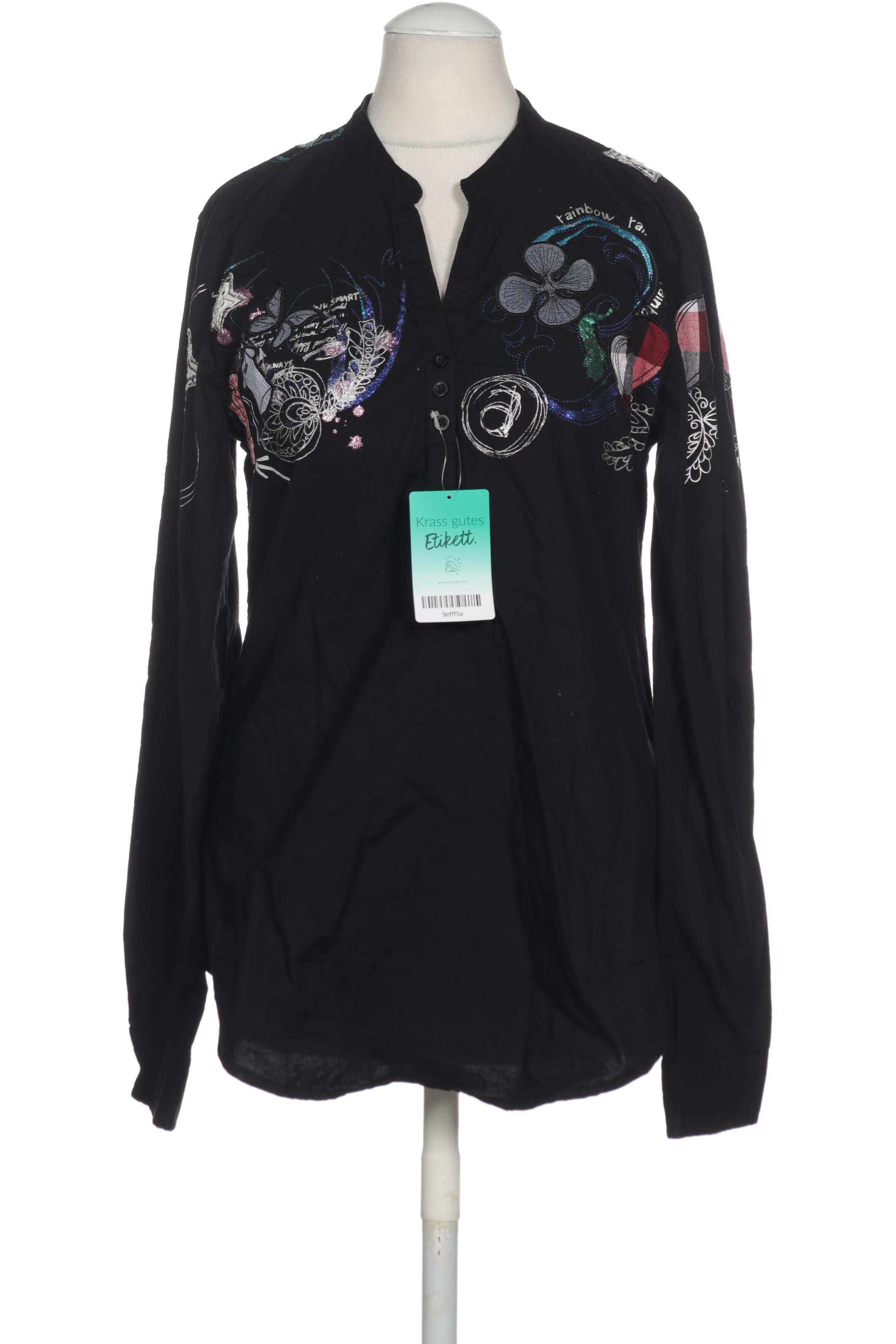 

Desigual Damen Bluse, schwarz, Gr.