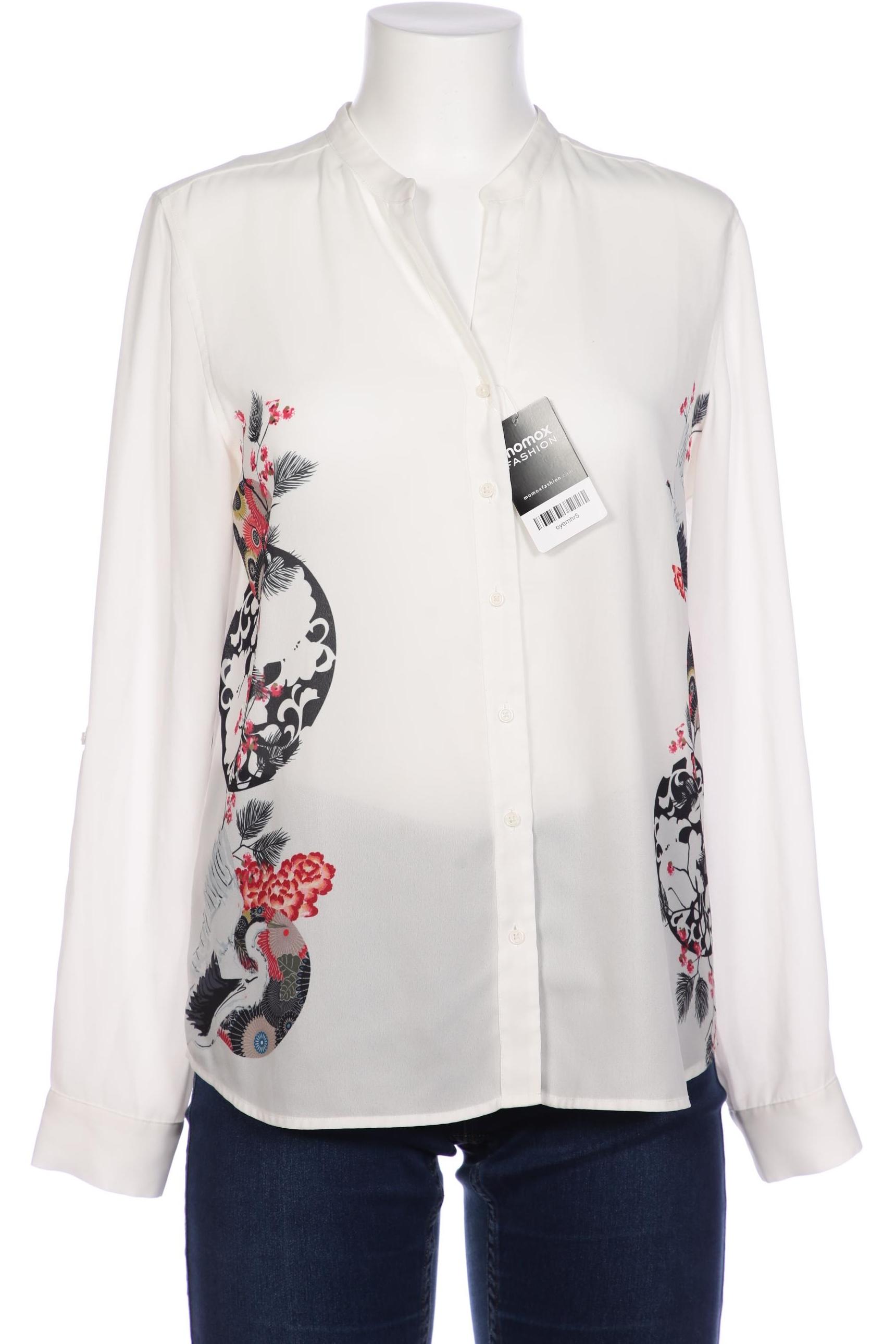

Desigual Damen Bluse, weiß, Gr. 42