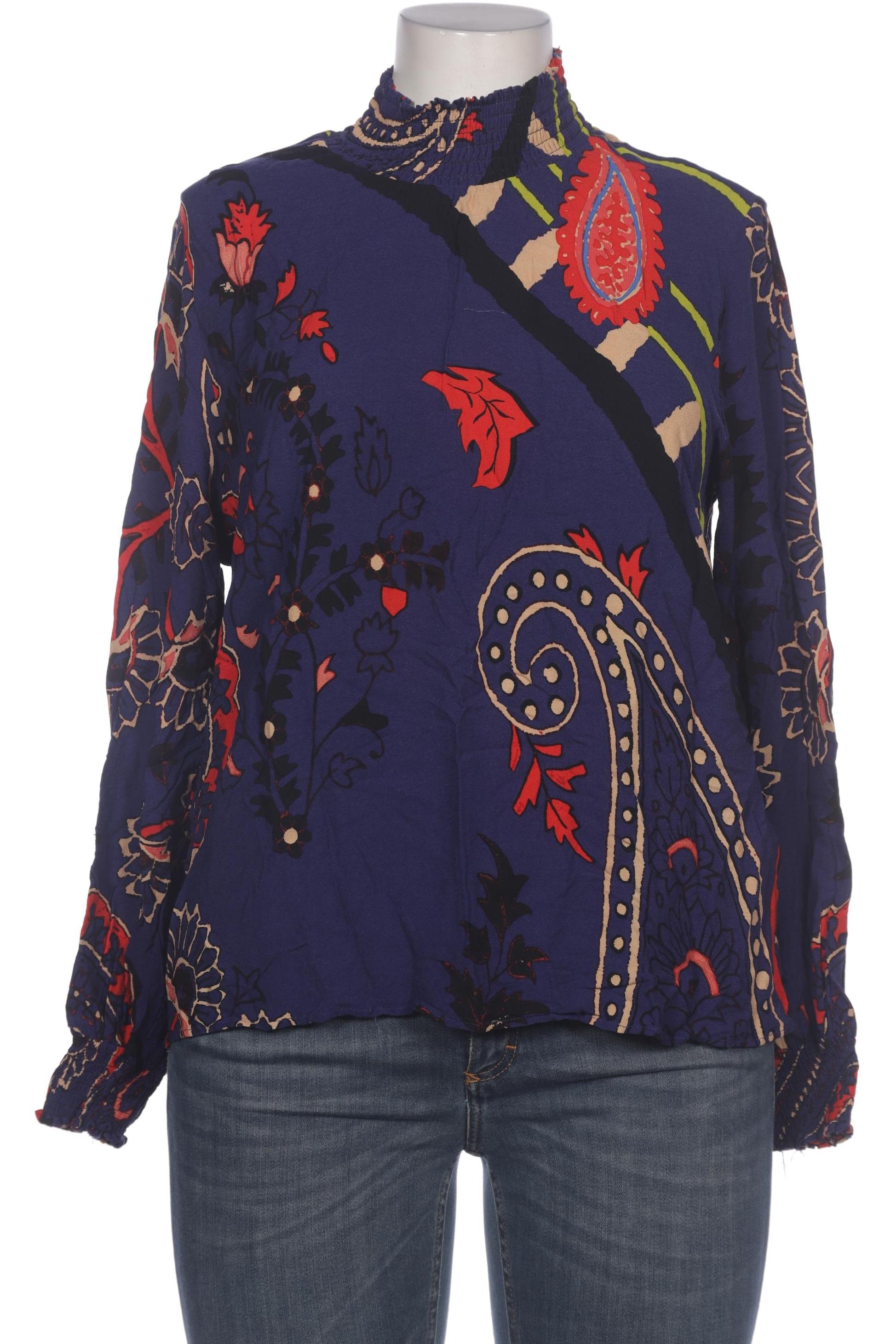 

Desigual Damen Bluse, marineblau, Gr. 46