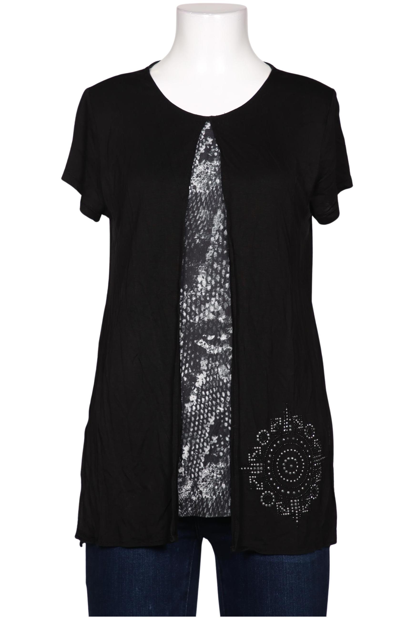 

Desigual Damen Bluse, schwarz, Gr. 38