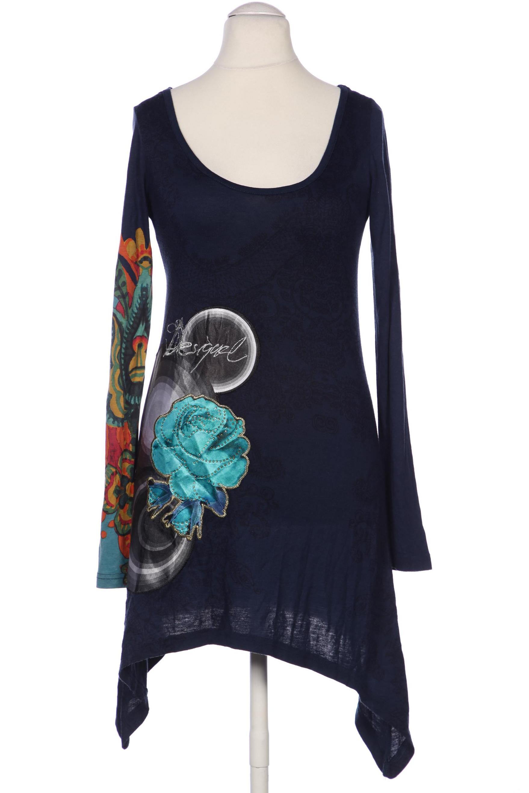 

Desigual Damen Bluse, blau, Gr. 36