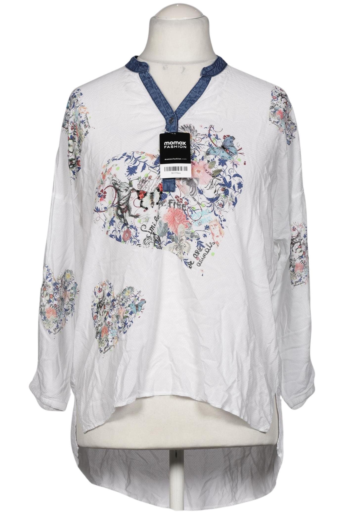 

Desigual Damen Bluse, weiß, Gr. 38