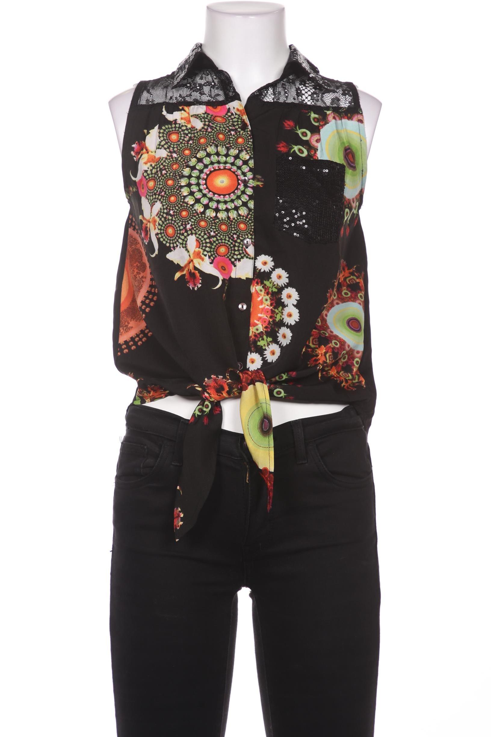 

Desigual Damen Bluse, schwarz, Gr. 36