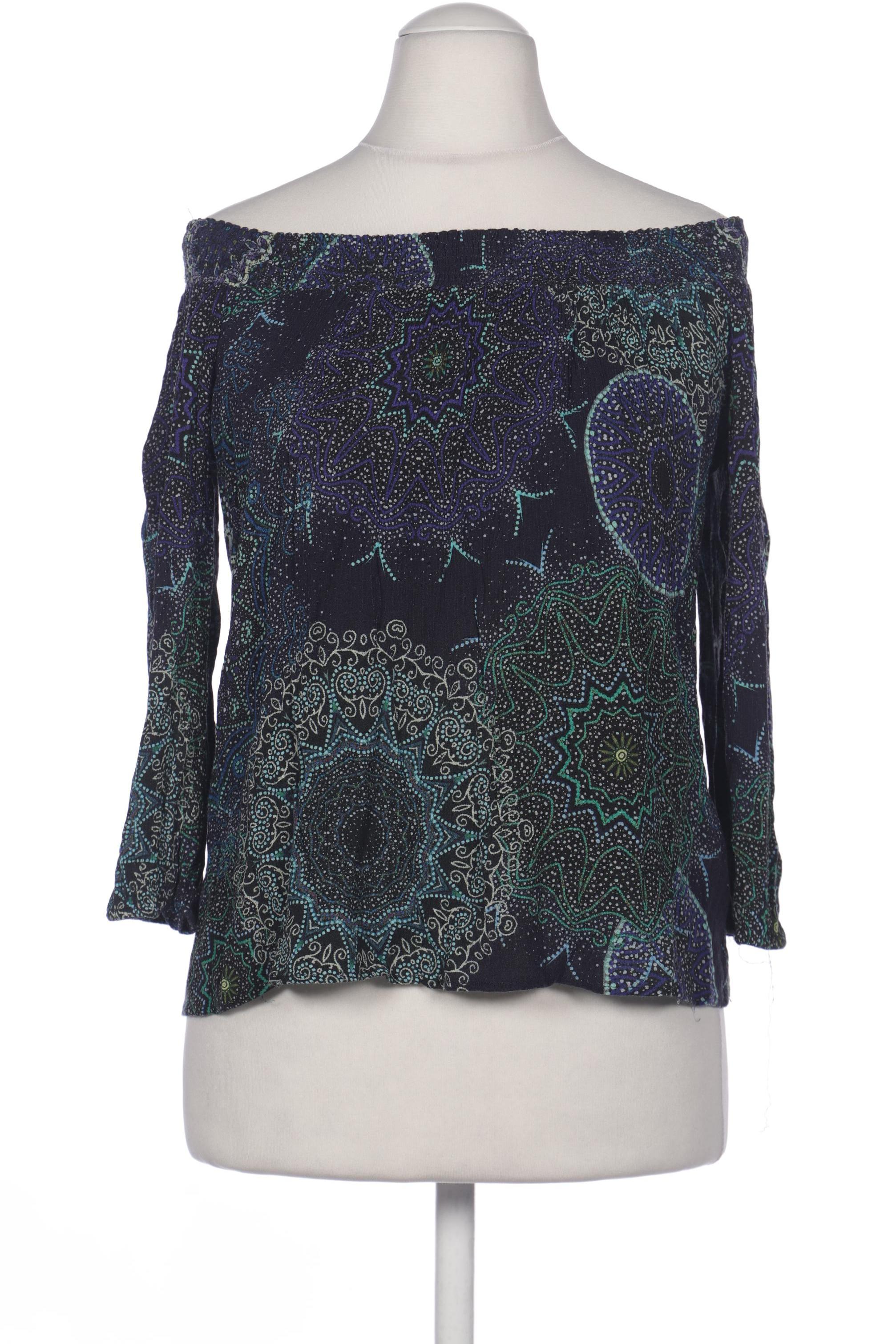 

Desigual Damen Bluse, marineblau, Gr. 36