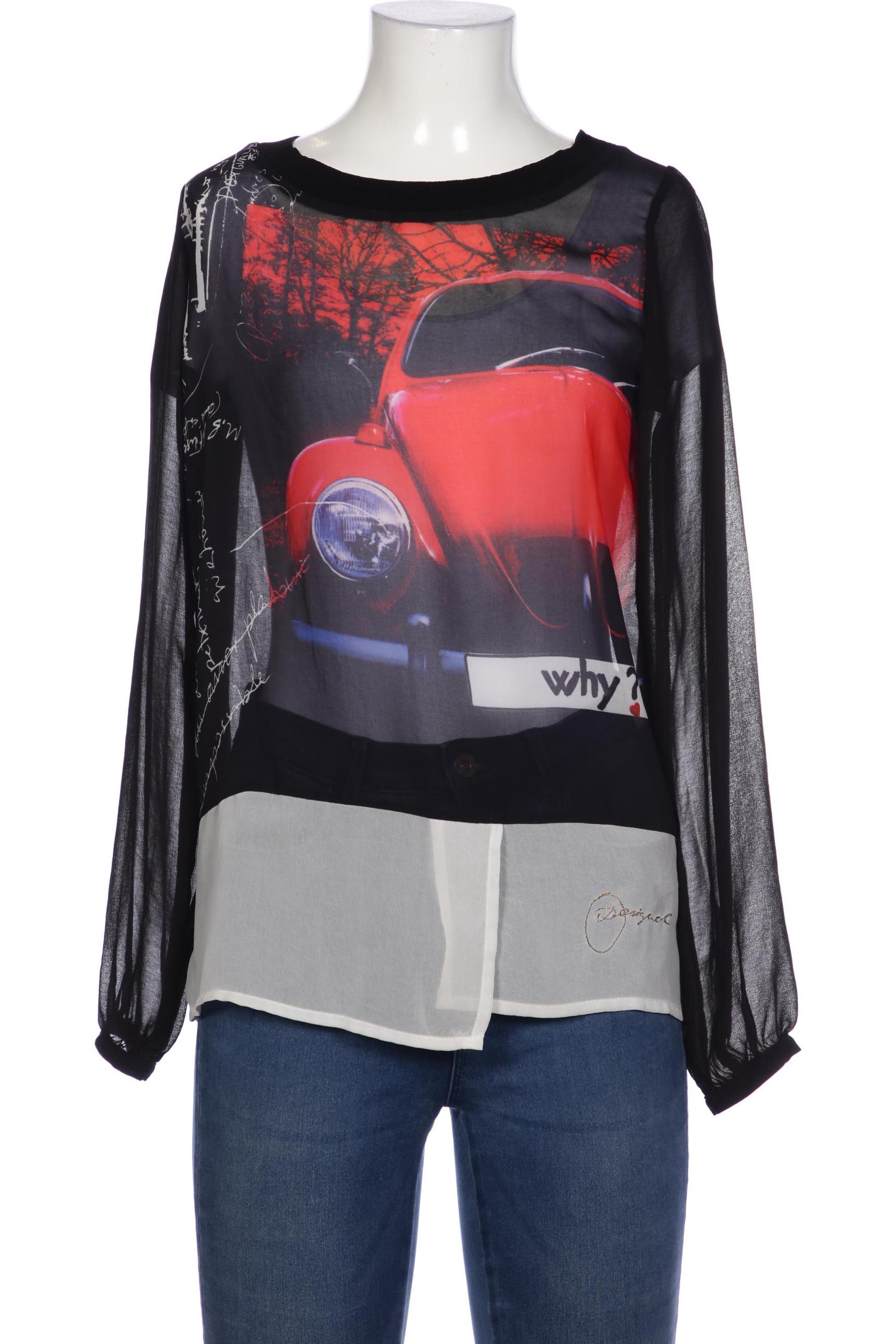 

Desigual Damen Bluse, schwarz, Gr. 38