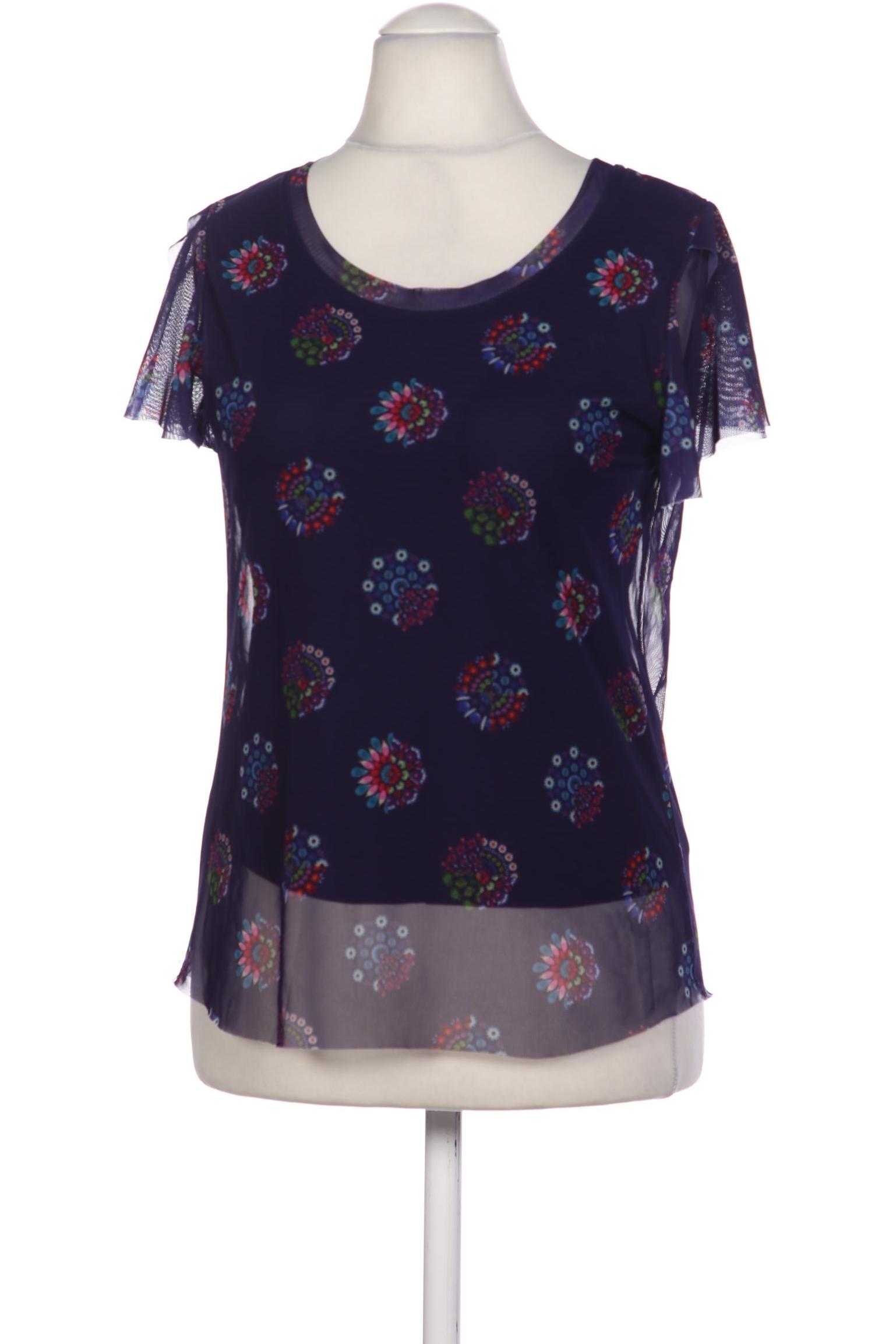 

Desigual Damen Bluse, marineblau, Gr. 38