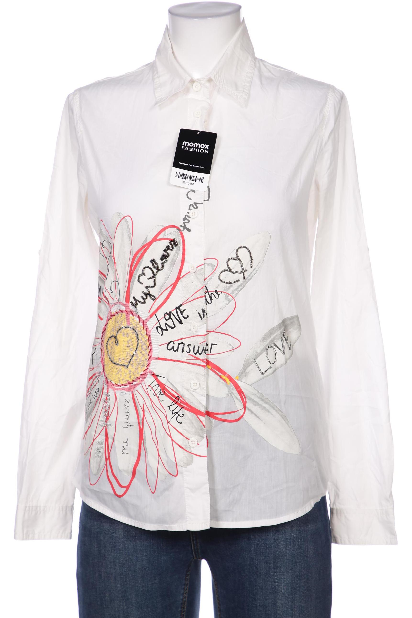 

Desigual Damen Bluse, weiß, Gr. 38