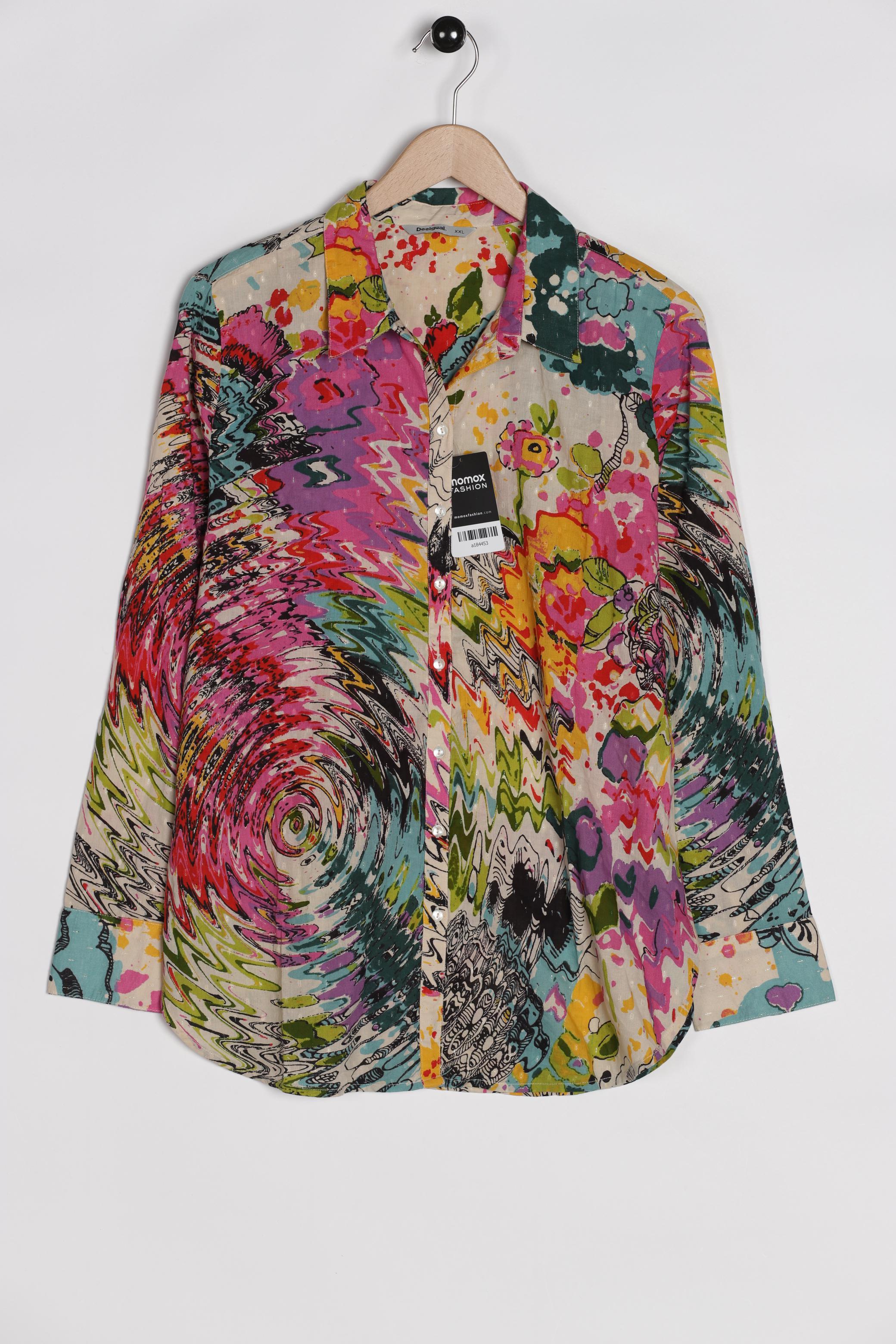 

Desigual Damen Bluse, mehrfarbig, Gr. 46