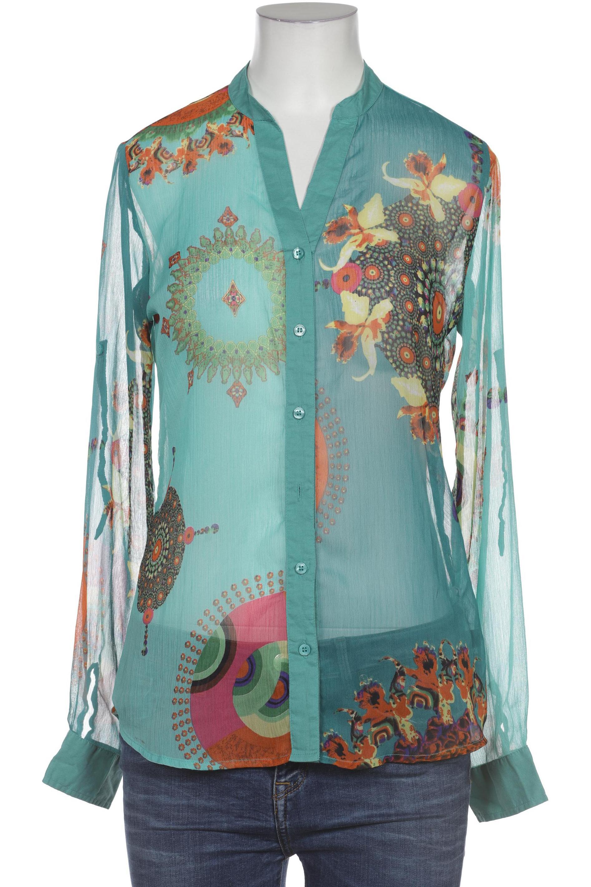 

Desigual Damen Bluse, grün, Gr. 38