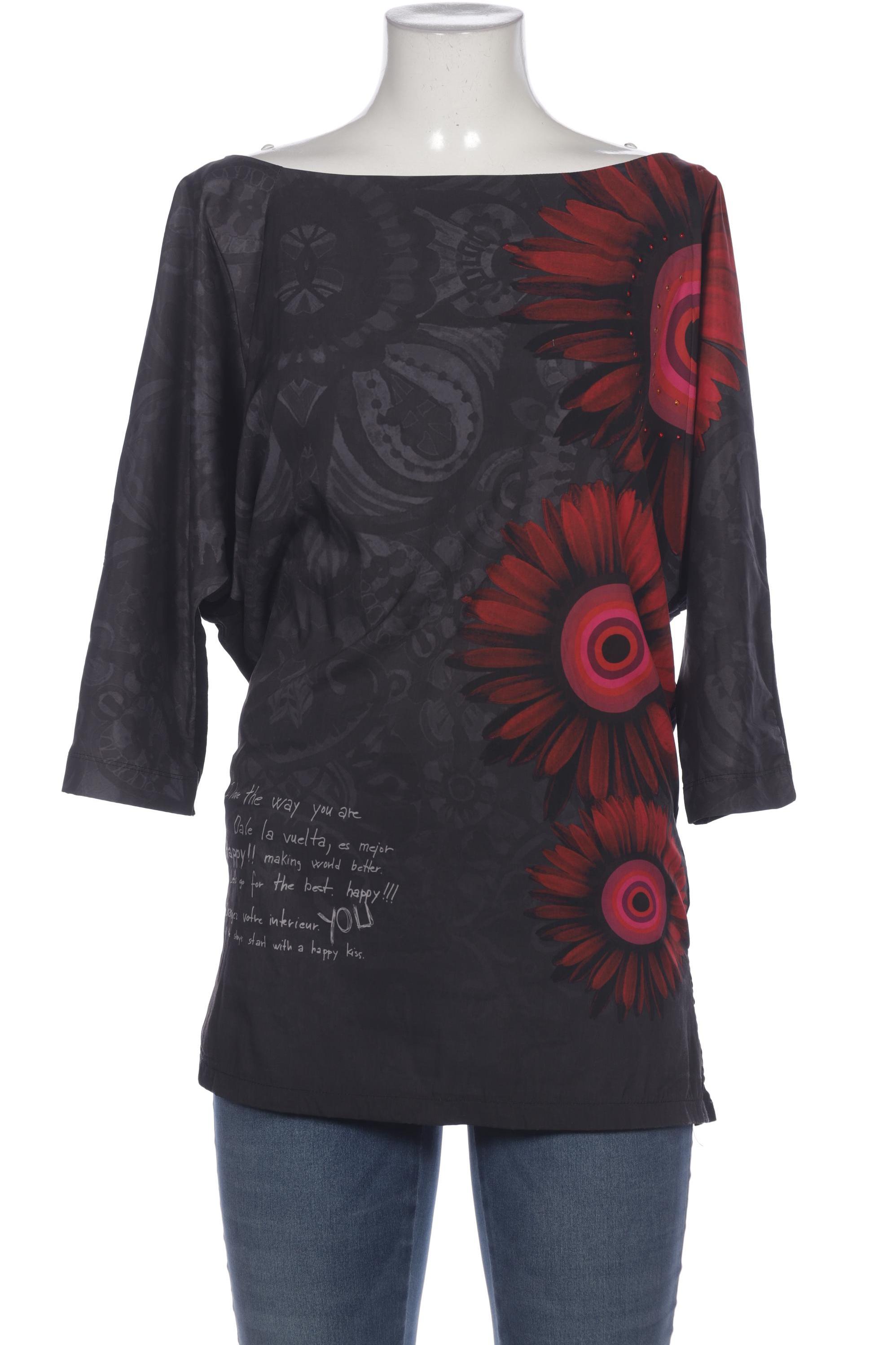 

Desigual Damen Bluse, grau, Gr. 42