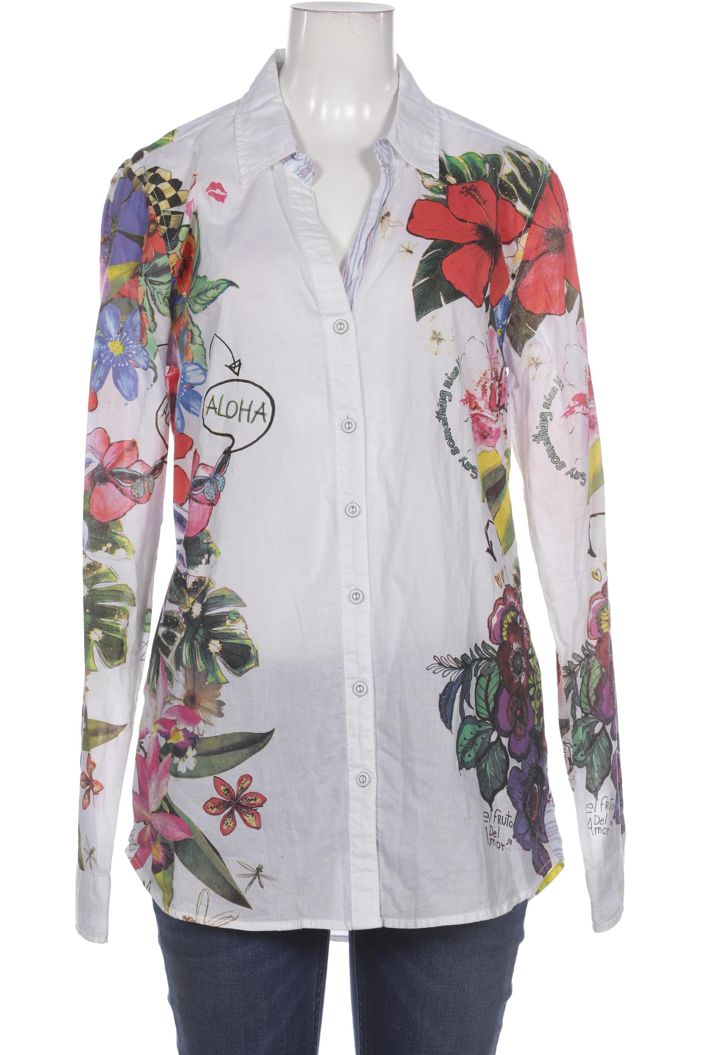 

Desigual Damen Bluse, weiß, Gr.