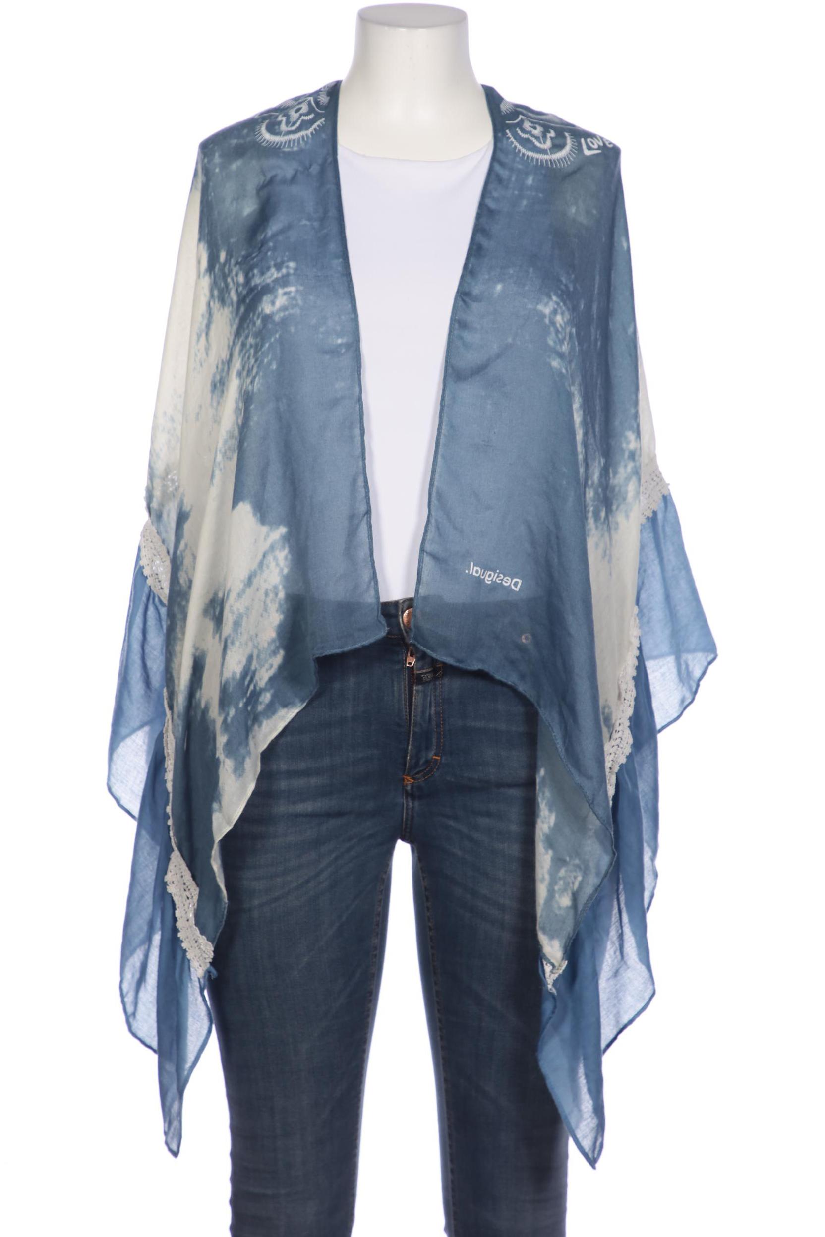 

Desigual Damen Bluse, blau, Gr. uni