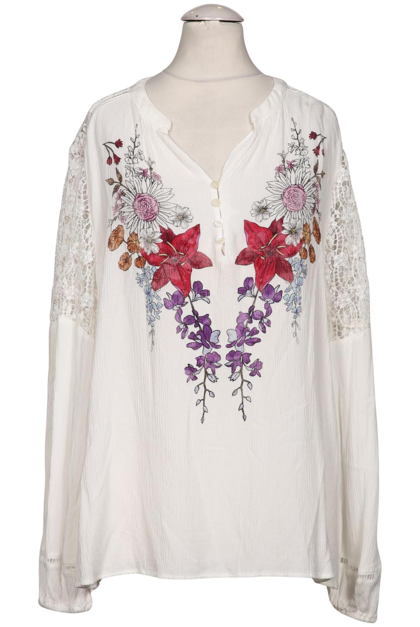 

Desigual Damen Bluse, weiß, Gr. 42