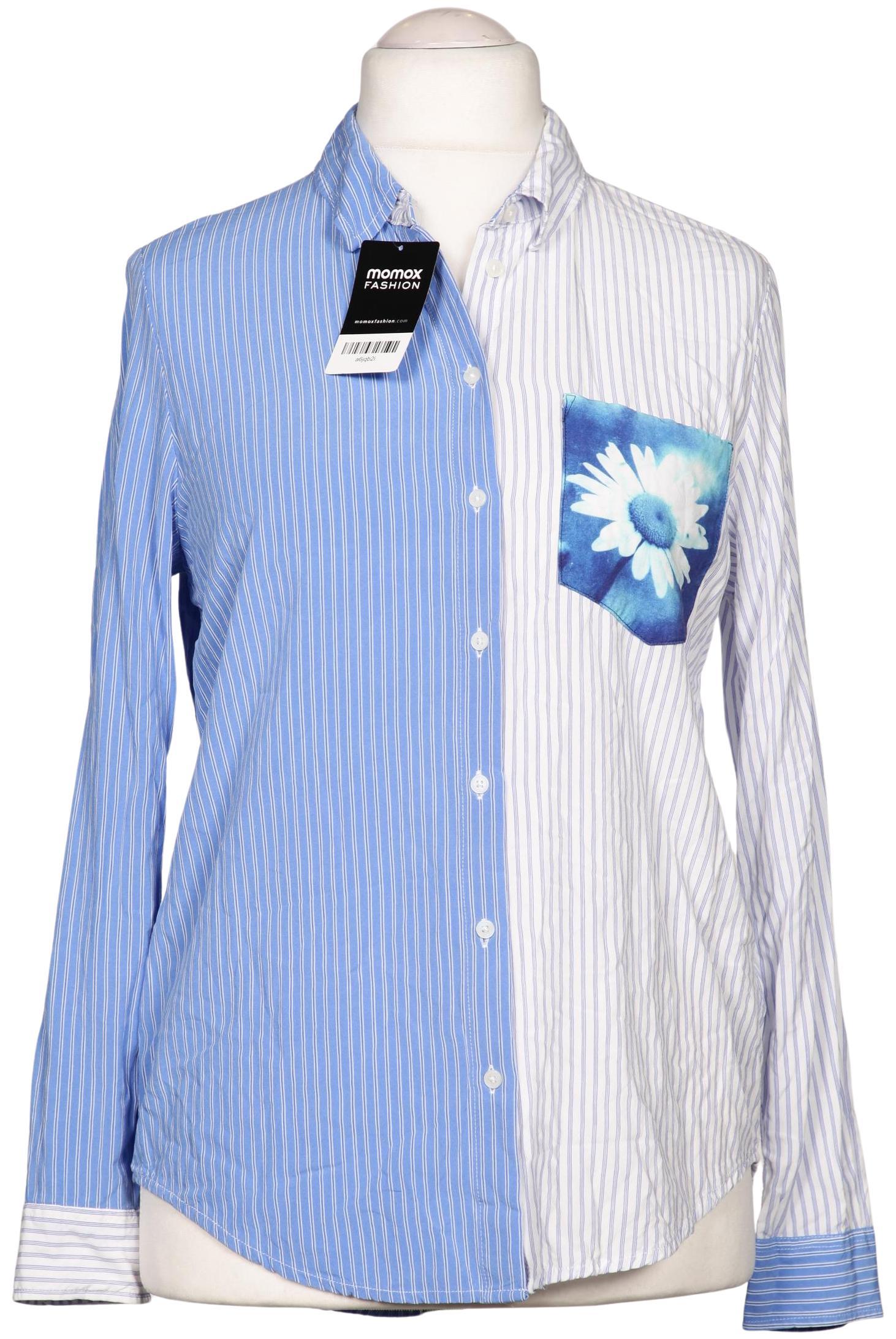 

Desigual Damen Bluse, blau, Gr. 42