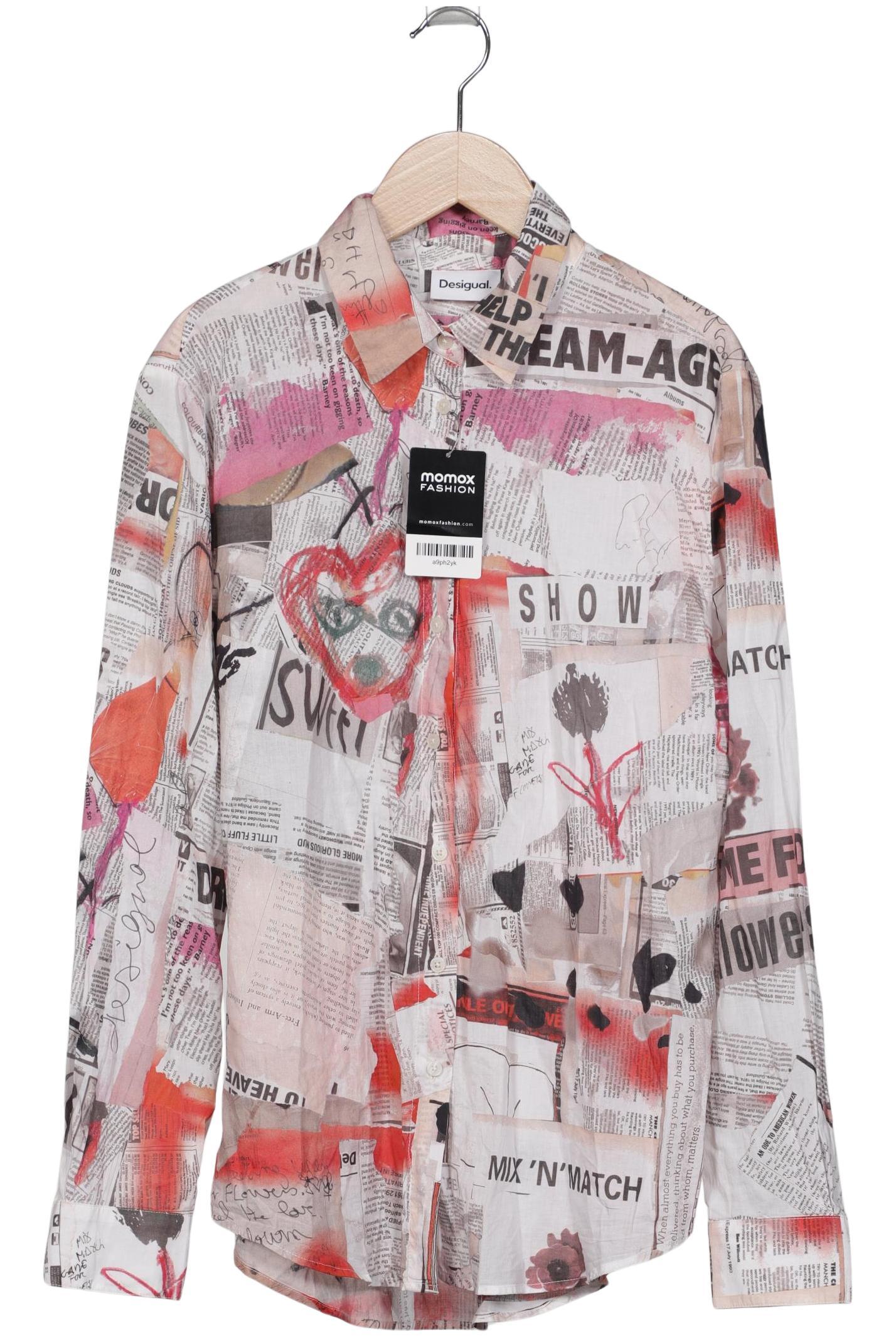 

Desigual Damen Bluse, weiß, Gr. 42