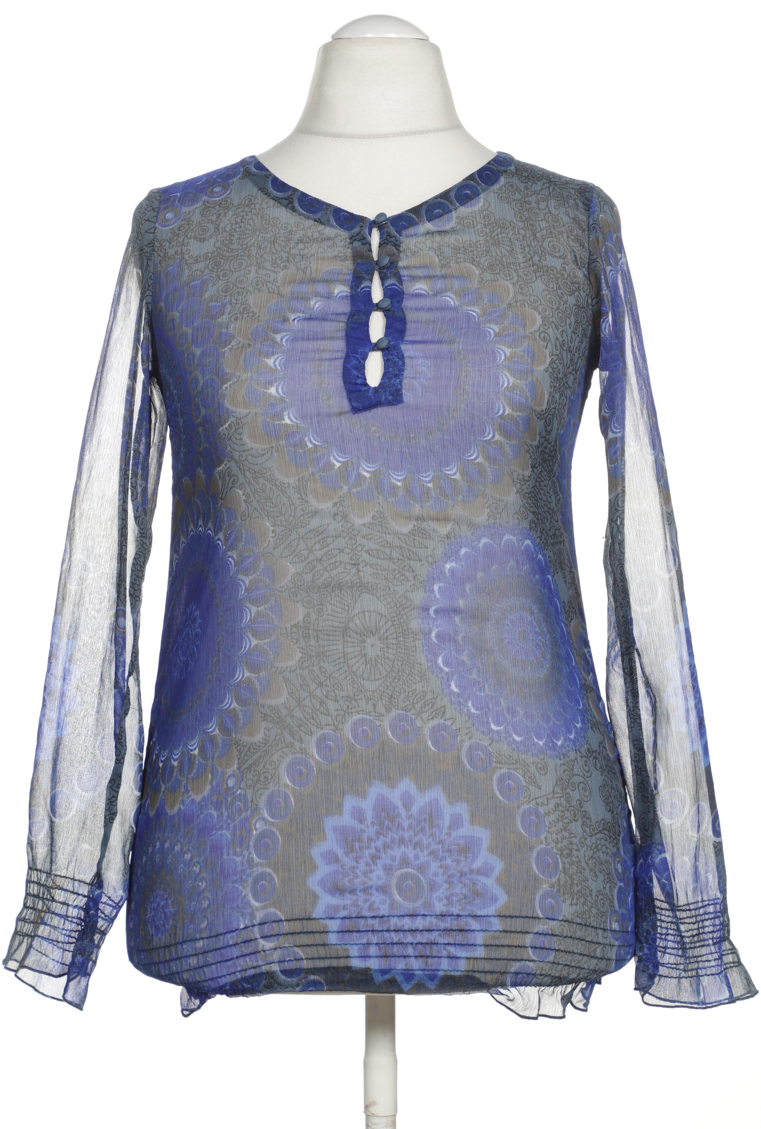 

Desigual Damen Bluse, blau, Gr.