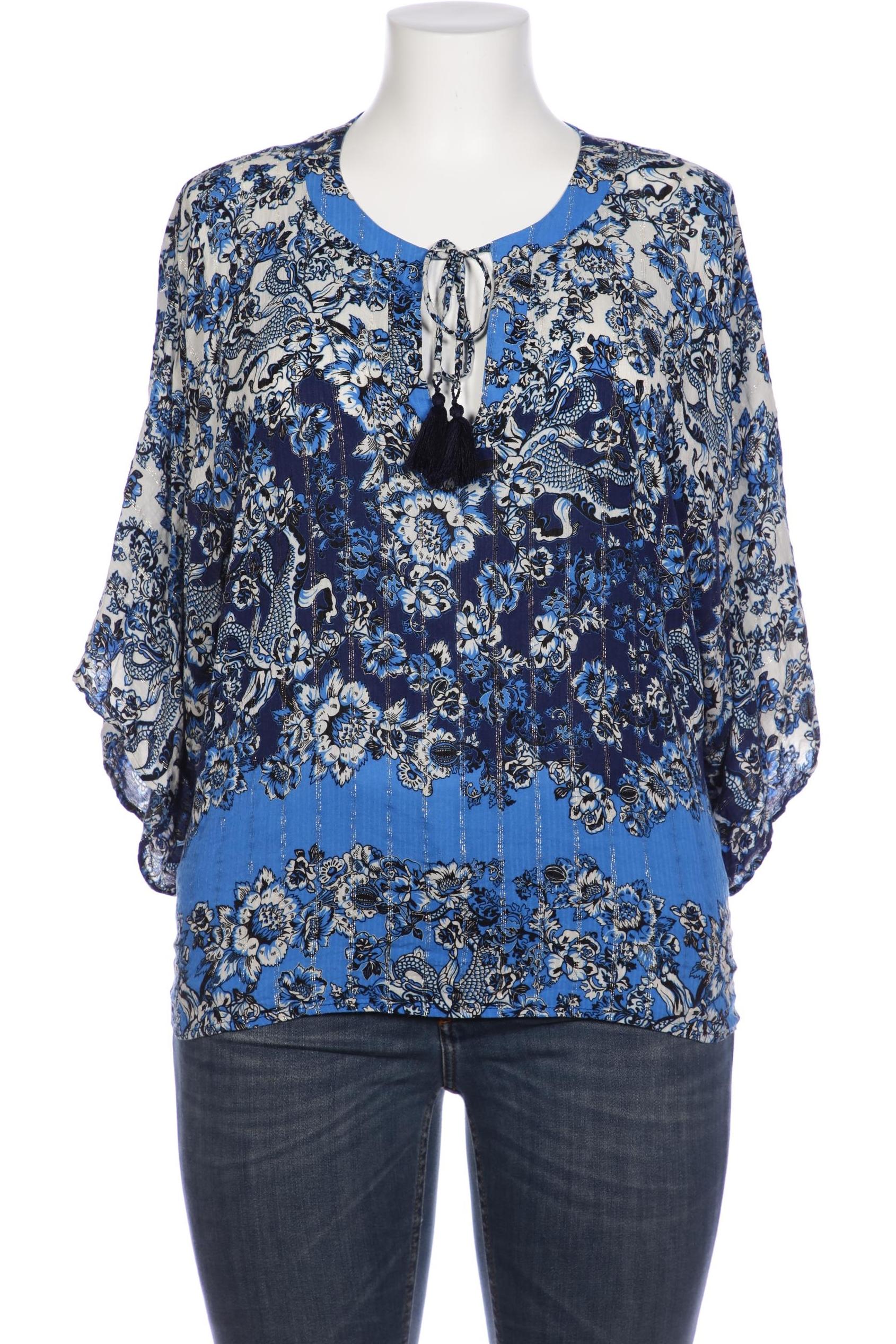 

Desigual Damen Bluse, blau, Gr. 42