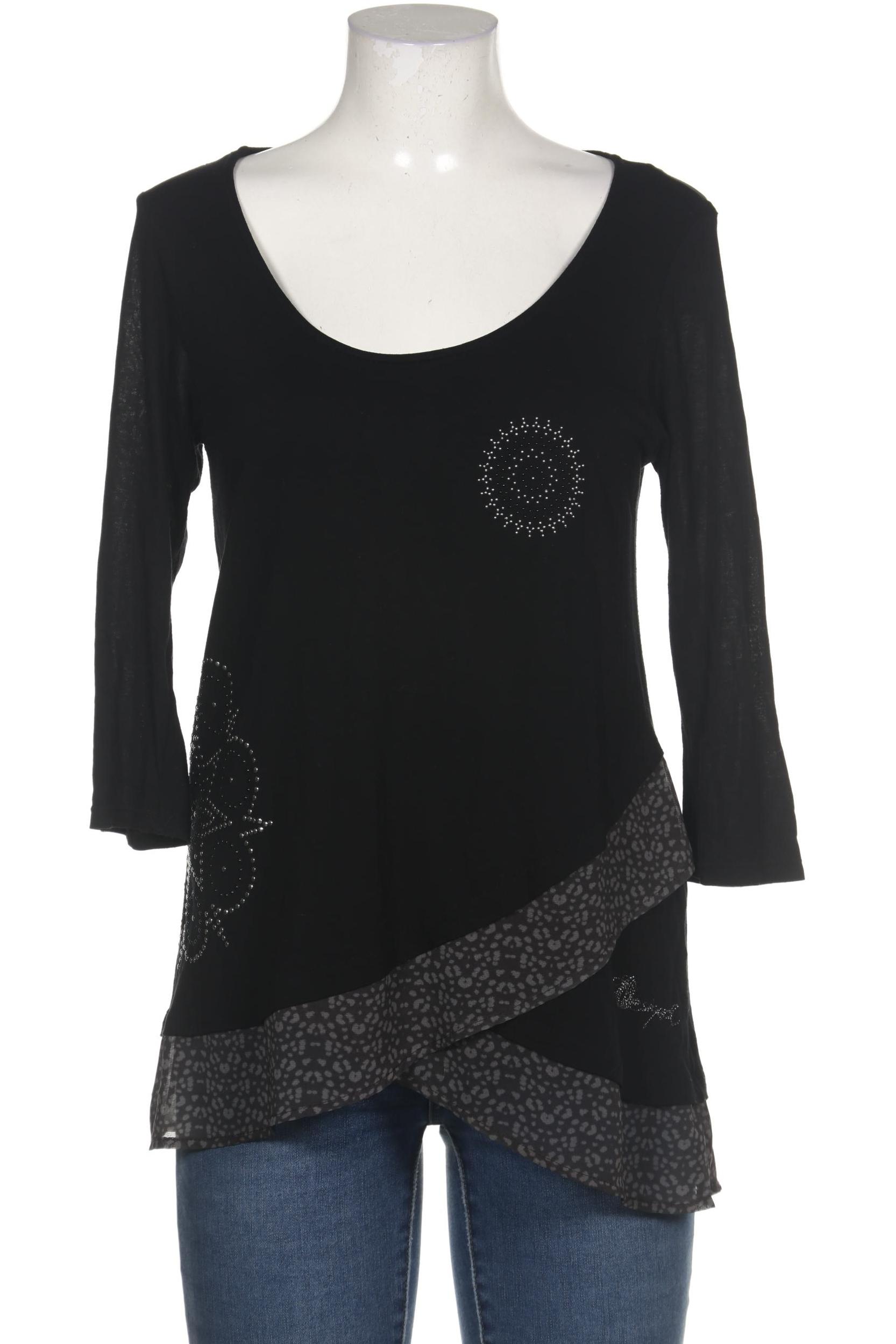 

Desigual Damen Bluse, schwarz, Gr. 34
