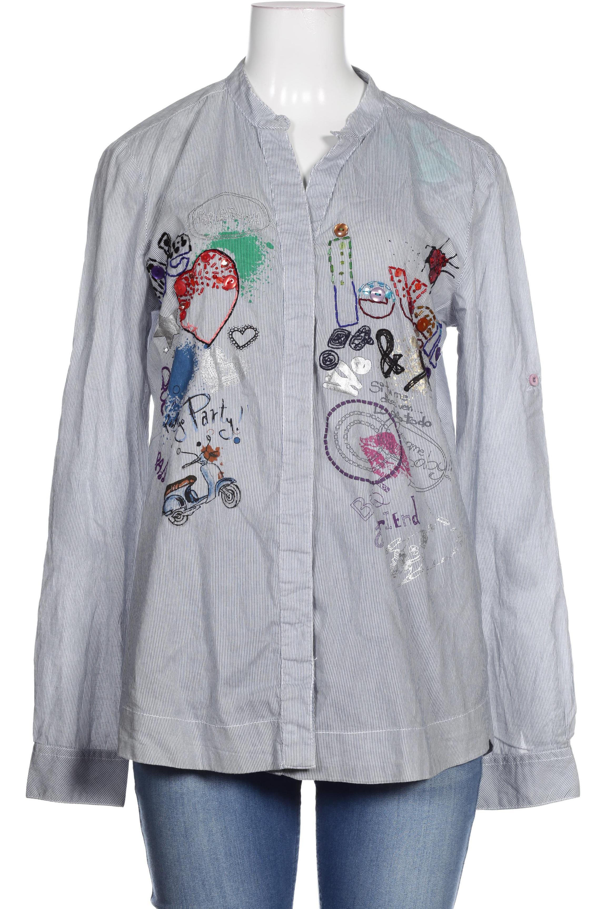 

Desigual Damen Bluse, grau, Gr.