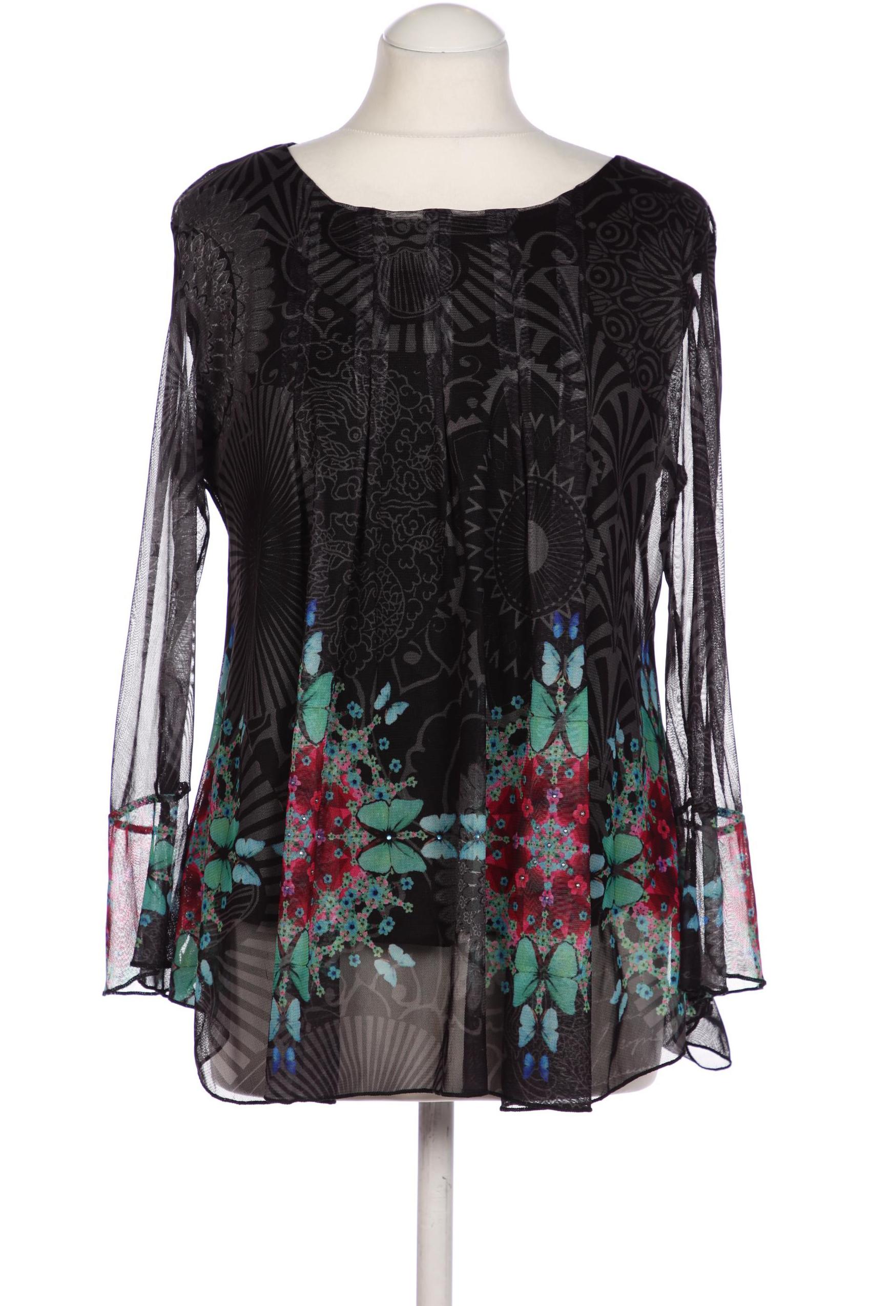 

Desigual Damen Bluse, schwarz, Gr. 38