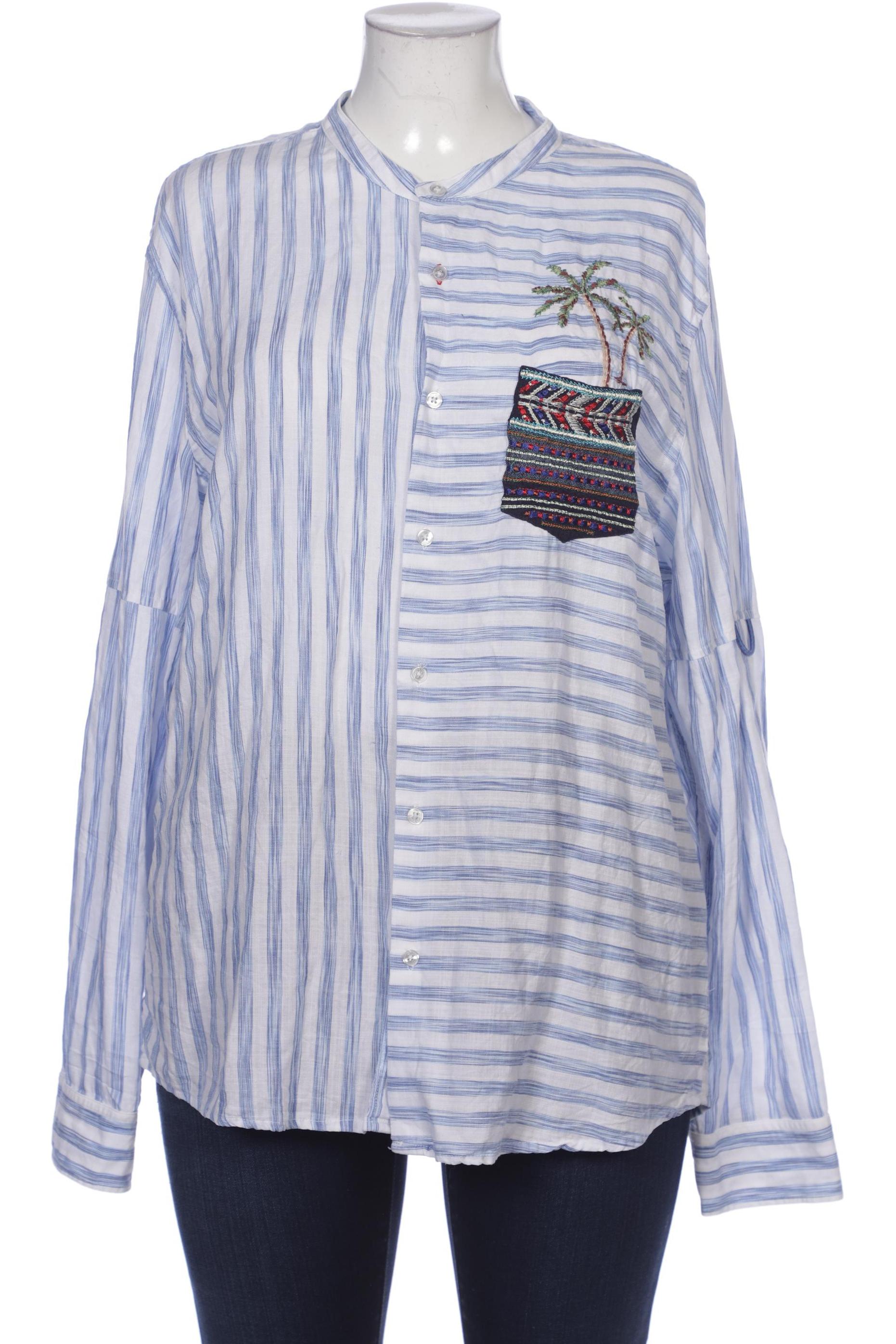 

Desigual Damen Bluse, weiß, Gr. 46